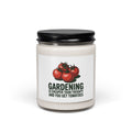 Gardening Is Cheaper Than Therapy Soy Candle — 9 oz Tomato Scented Jar