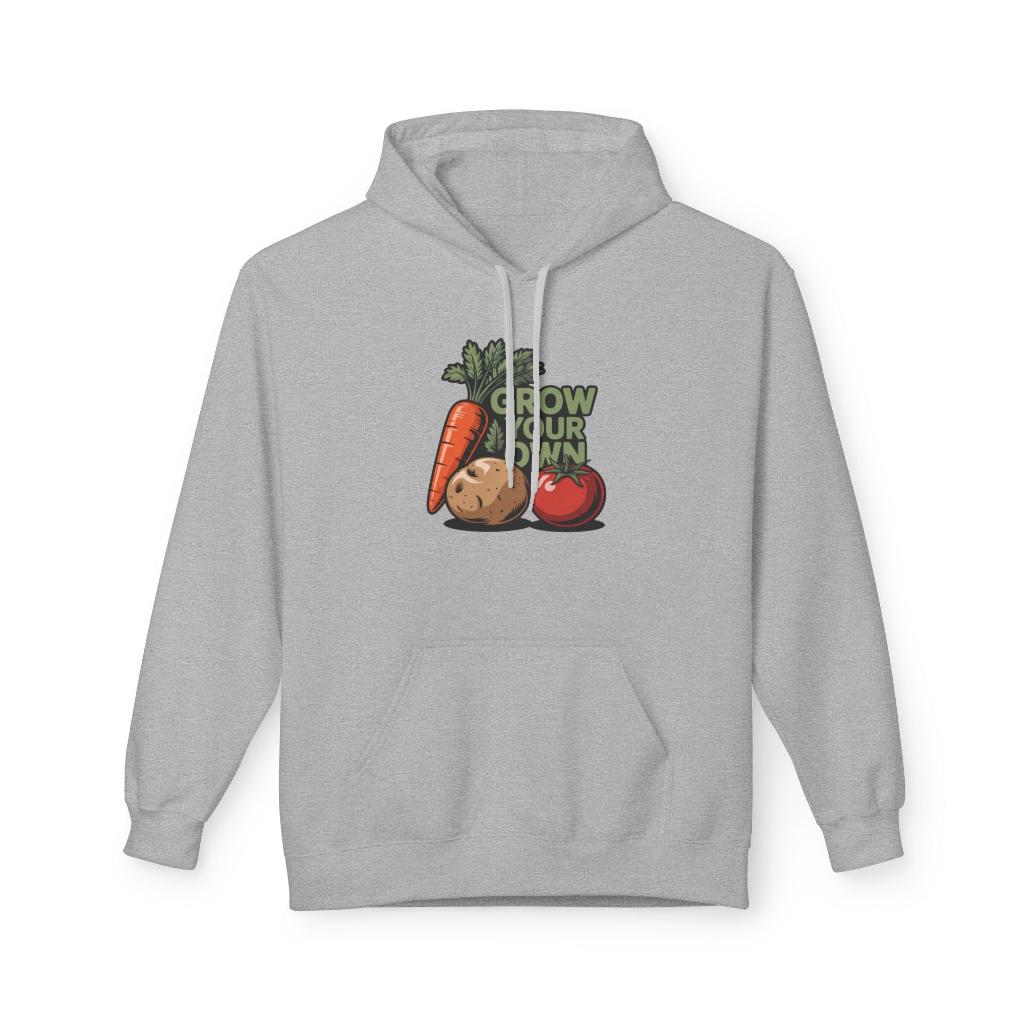 Grow Your Own Hoodie — Cute Veggie Gardening Graphic Hoodie