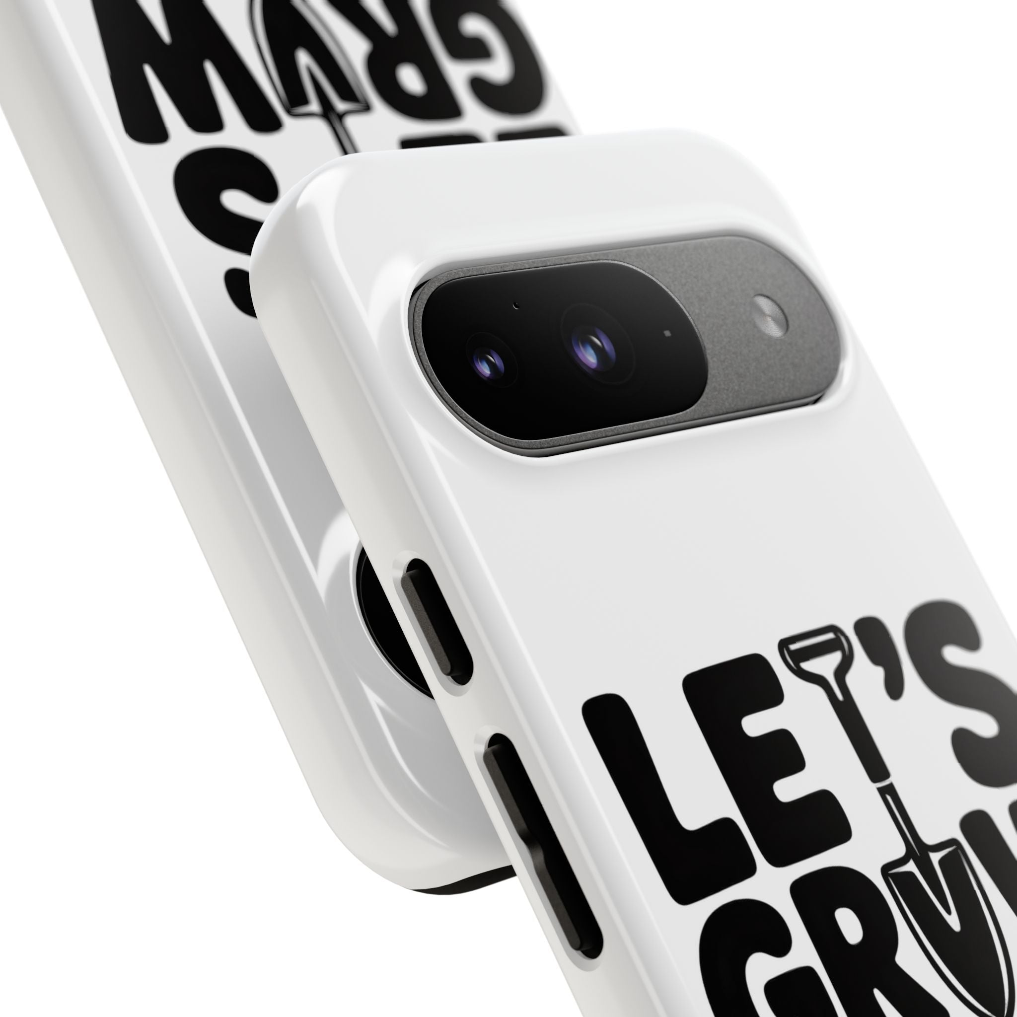 Phone Case - "Let's Grow Stuff" Gardening Shovel Design