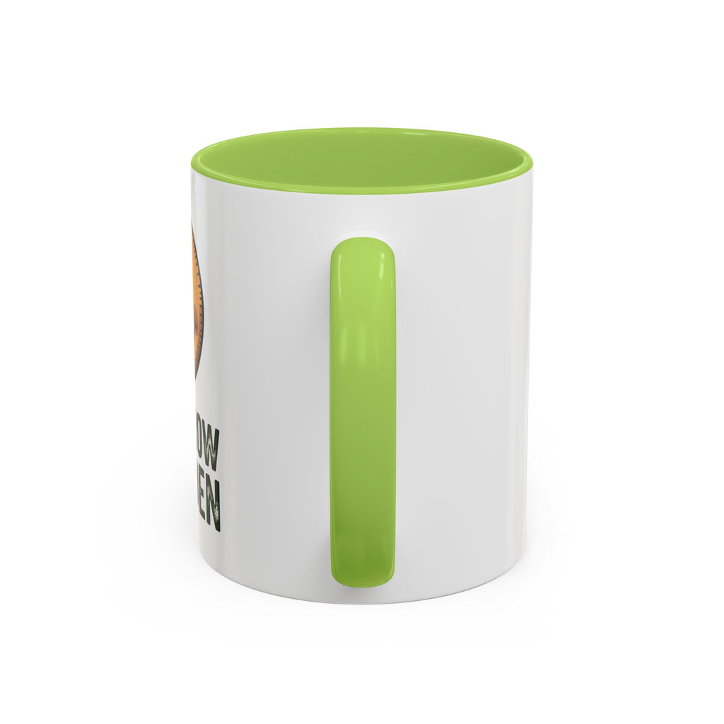 Let’s Grow a Garden Accent Coffee Mug — Smiley Seed Patch Design (11/15oz)