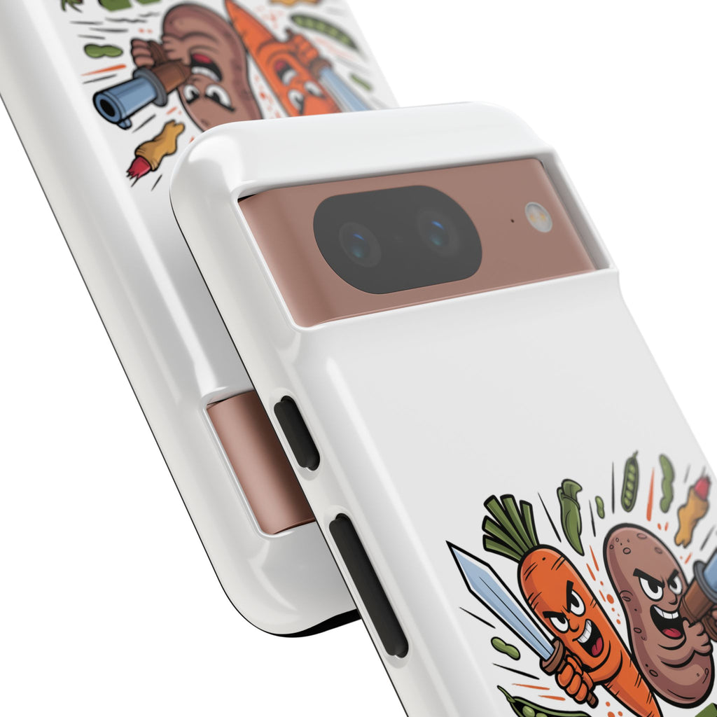 Phone Case — 'Dig For Victory' Veggie Combat Garden Design
