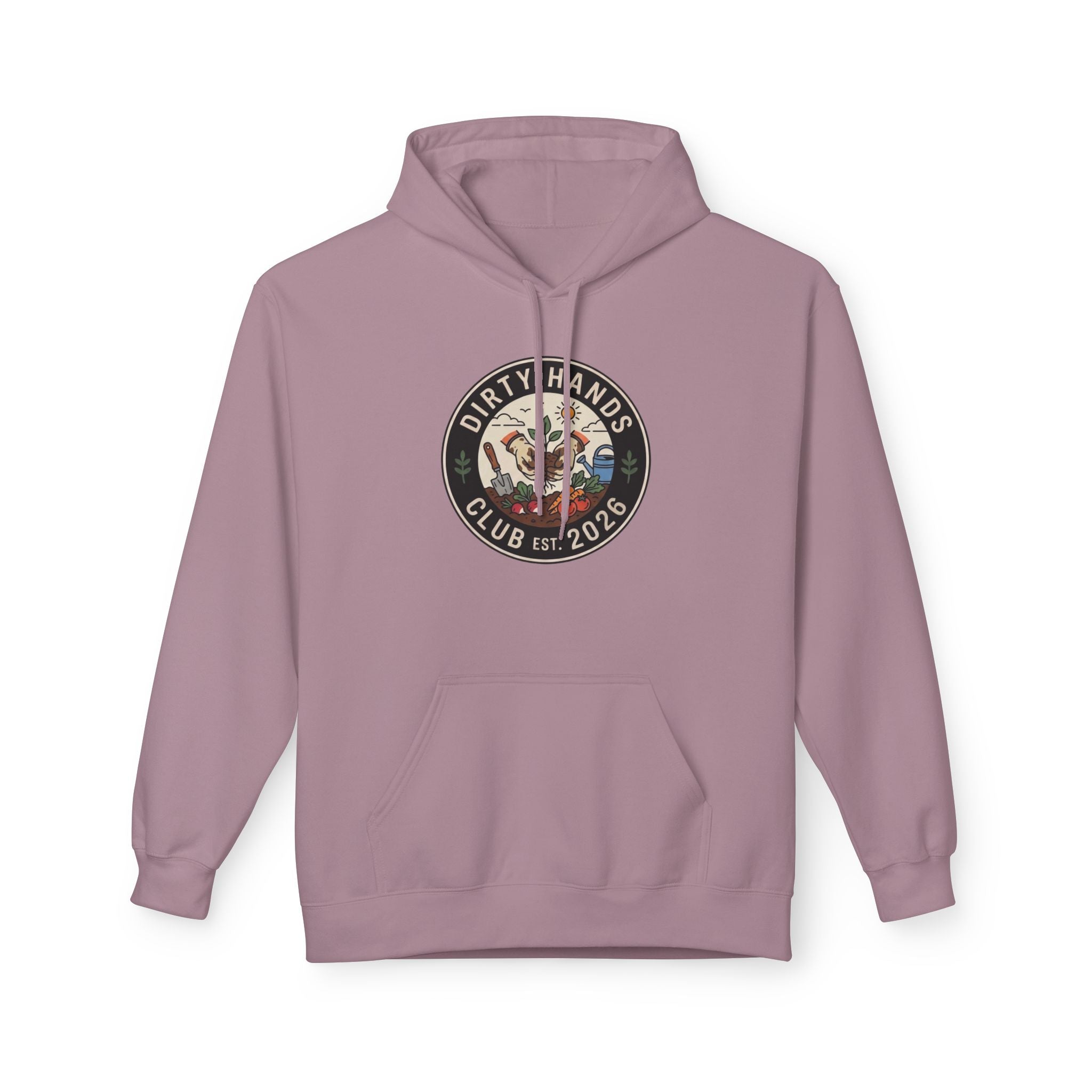 Dirty Hands Club Hoodie — Vintage Mechanic Logo Pullover
