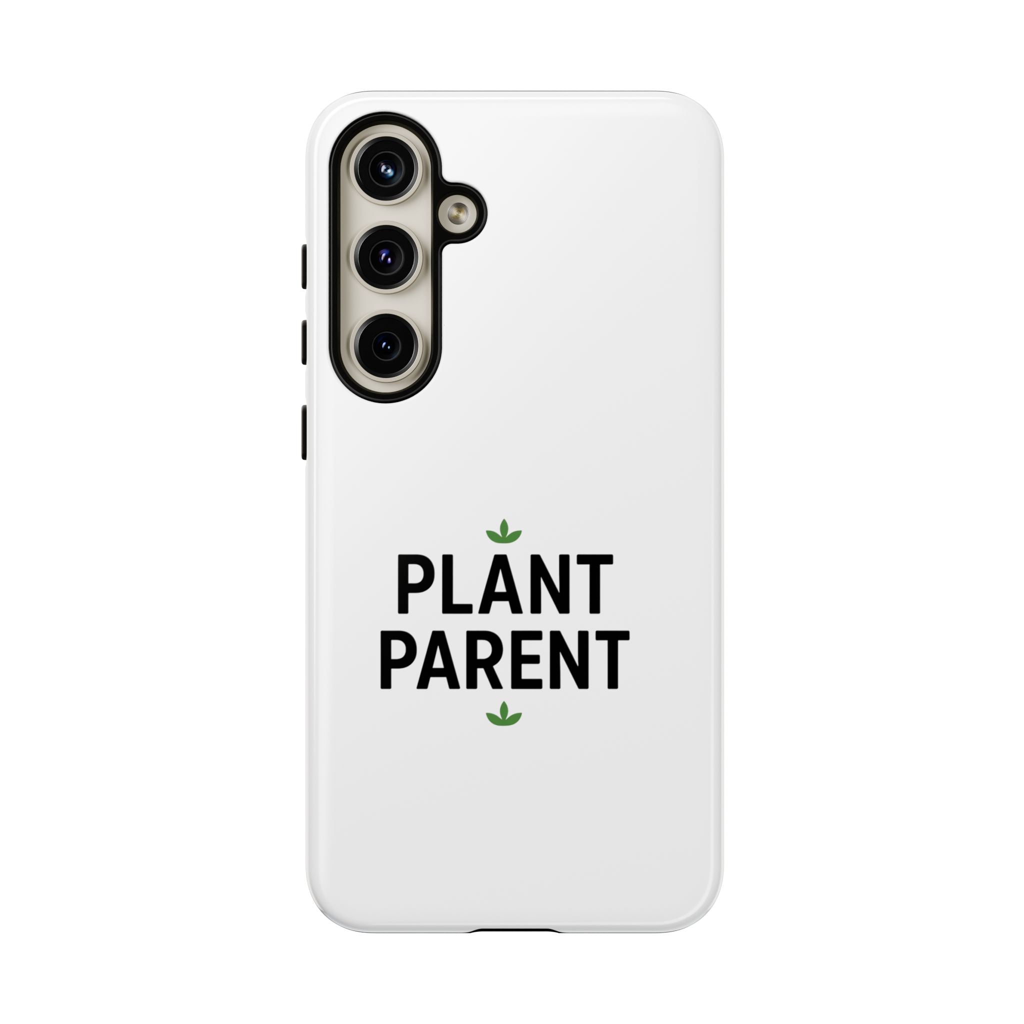 Plant Parent Tough Phone Case – Minimalist Plant Lover Protective Cover