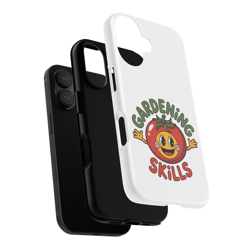 Gardening Skills Phone Case — Cute Tomato Plant Lover Protective Cover