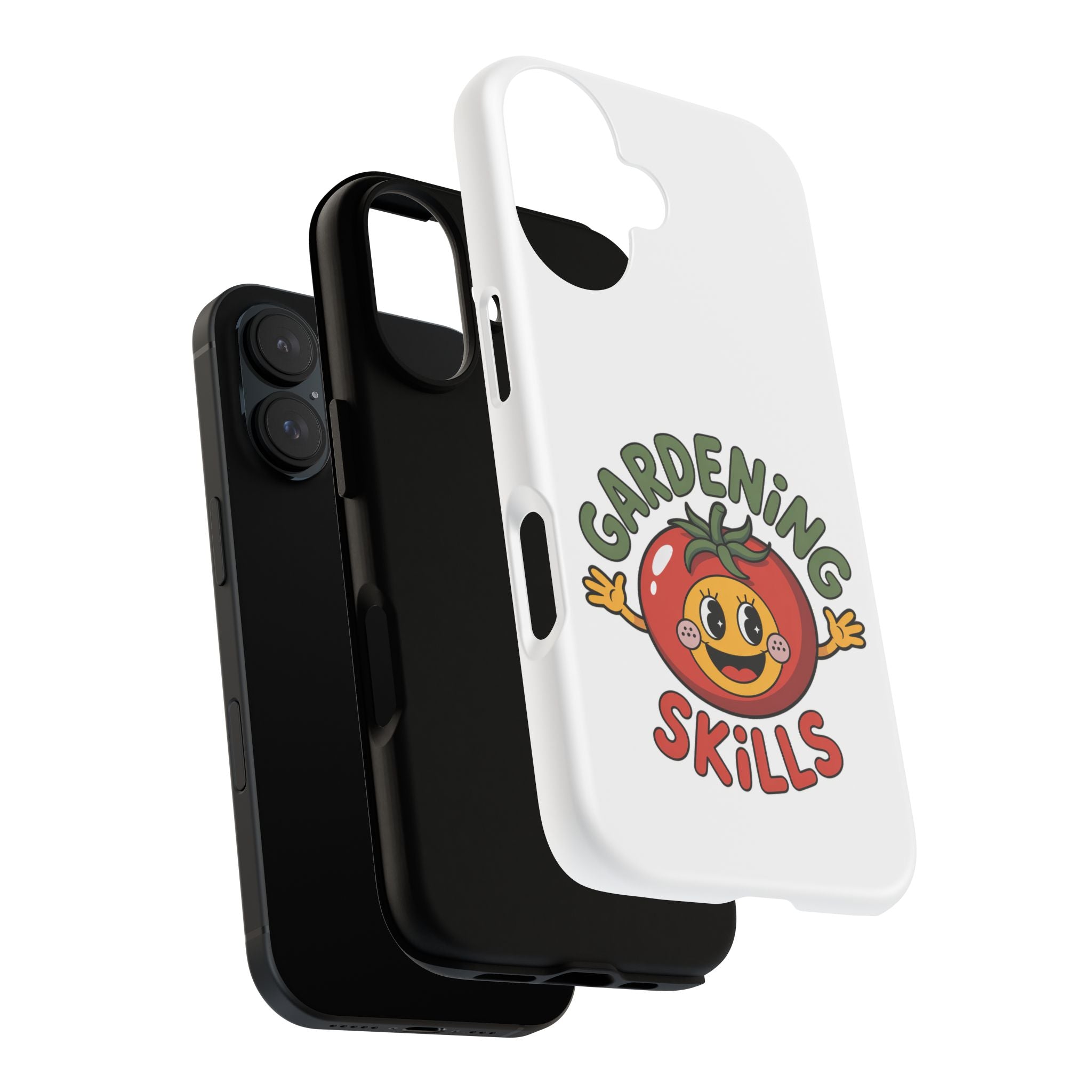 Gardening Skills Phone Case — Cute Tomato Plant Lover Protective Cover