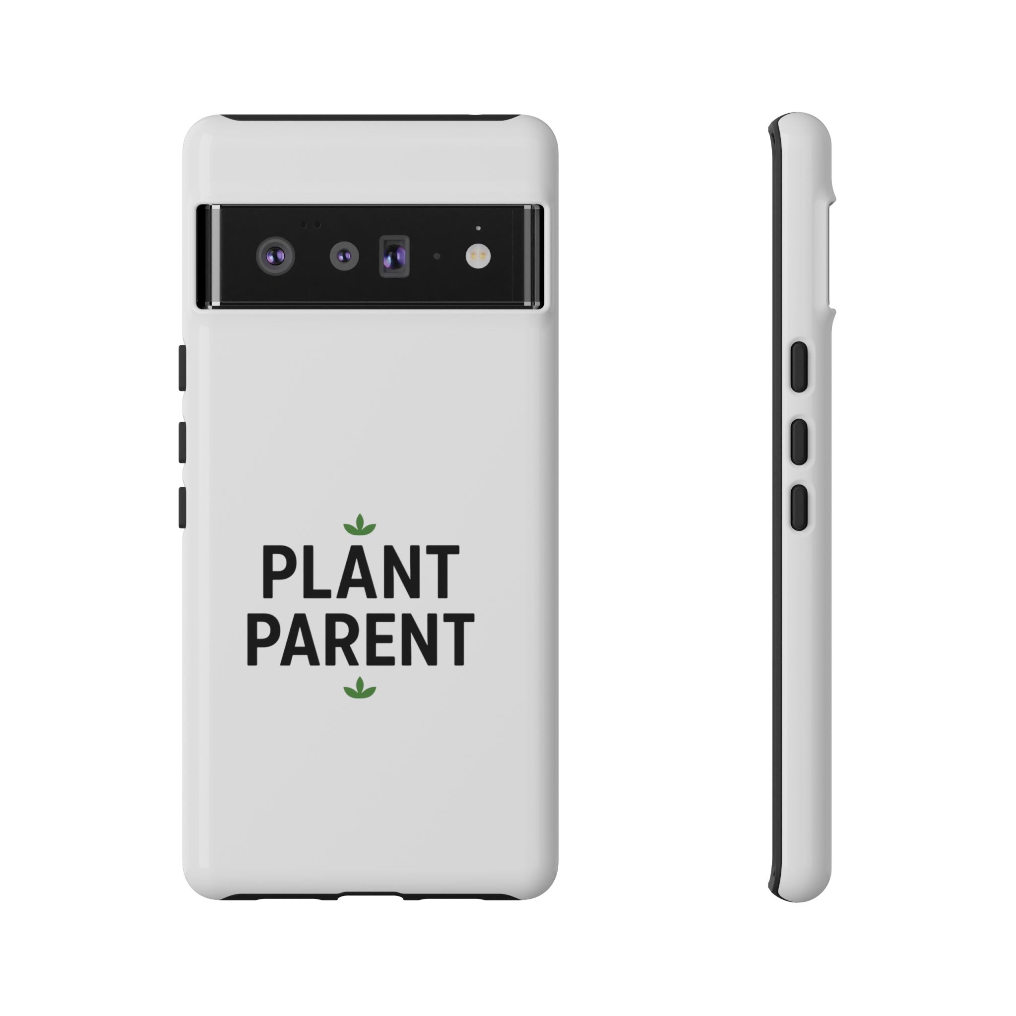 Plant Parent Tough Phone Case – Minimalist Plant Lover Protective Cover
