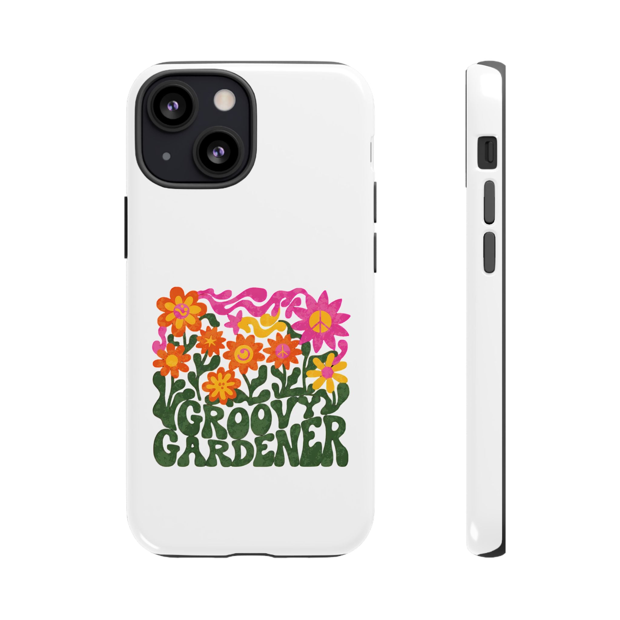 Groovy Gardener Phone Case - Retro Floral iPhone Cover