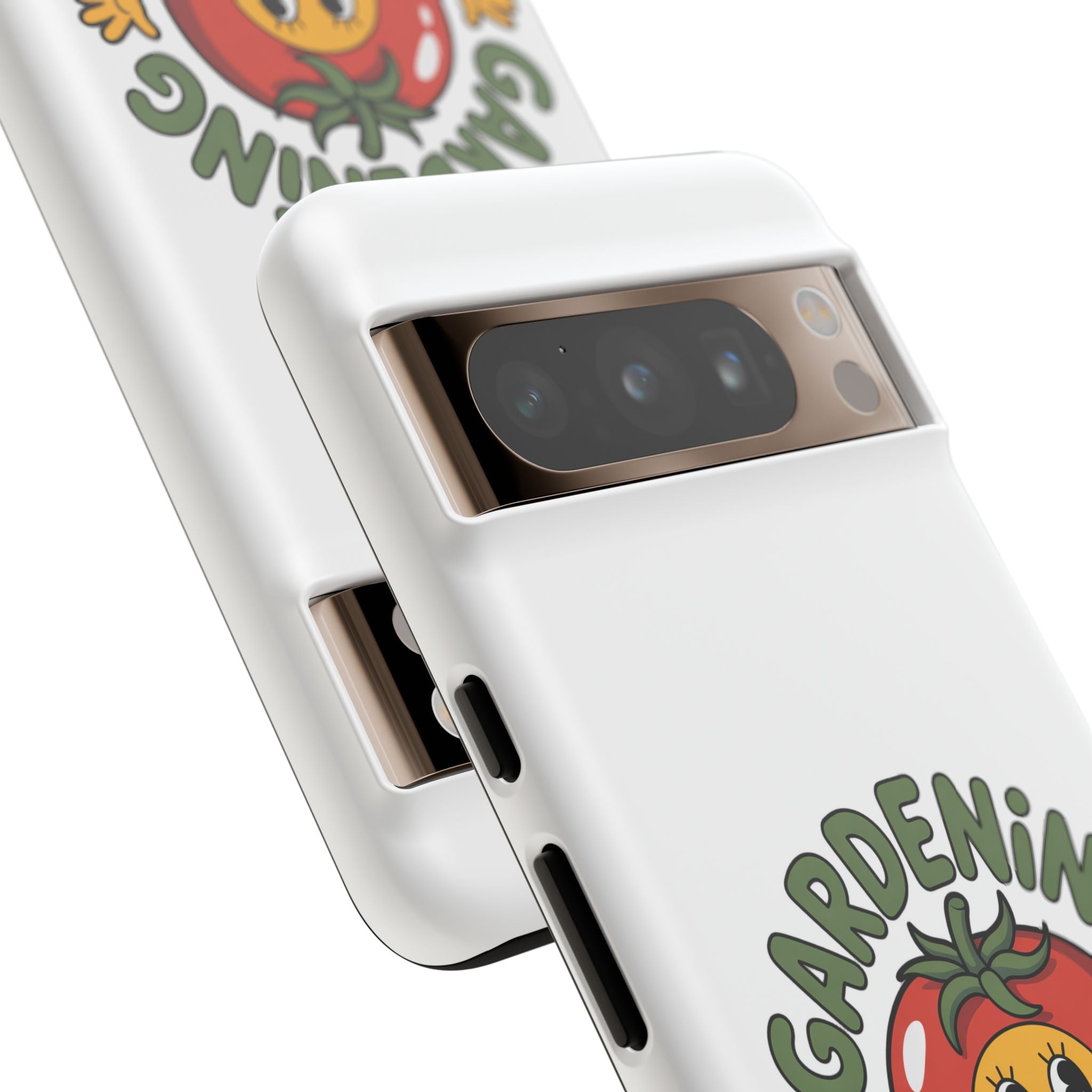 Gardening Skills Phone Case — Cute Tomato Plant Lover Protective Cover