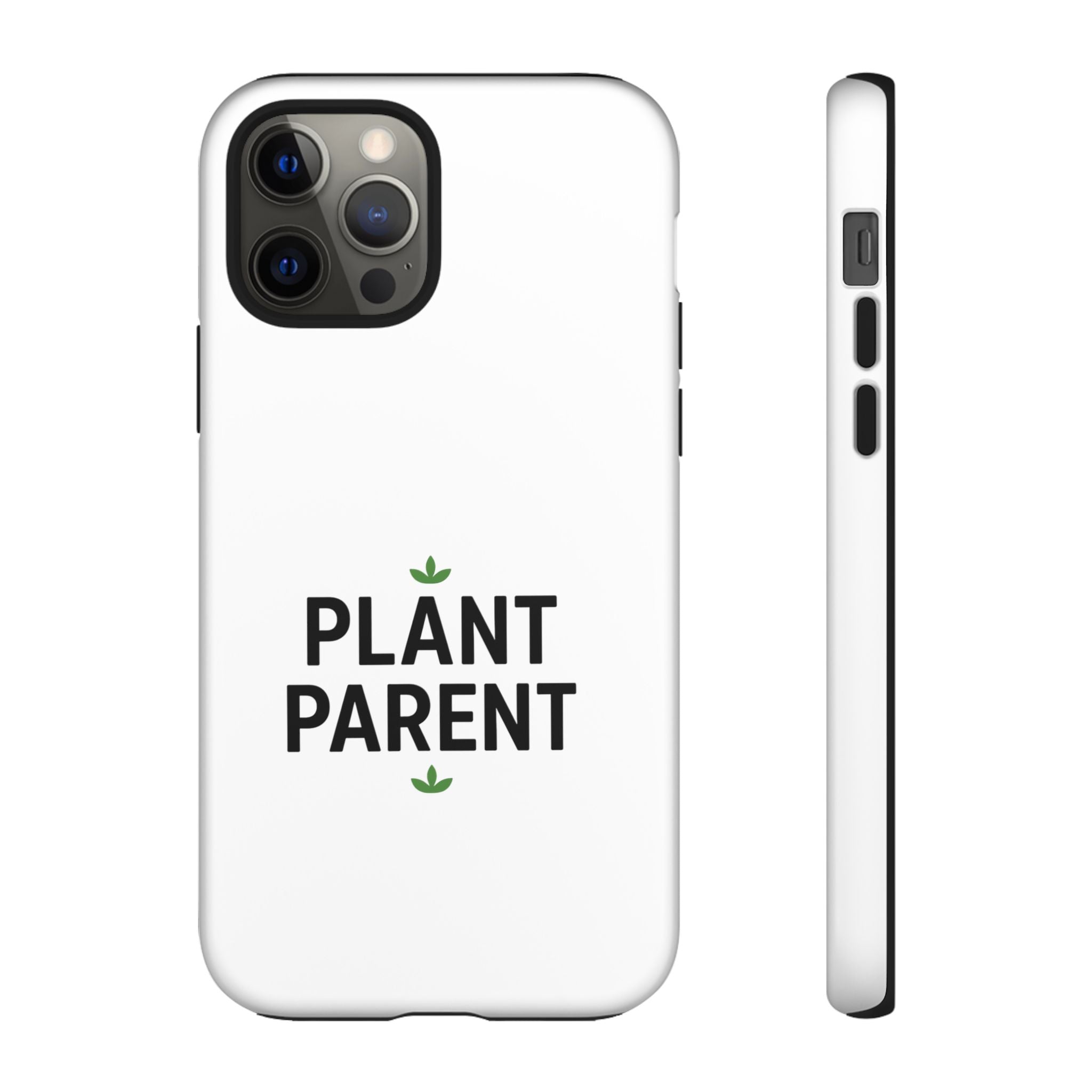 Plant Parent Tough Phone Case – Minimalist Plant Lover Protective Cover