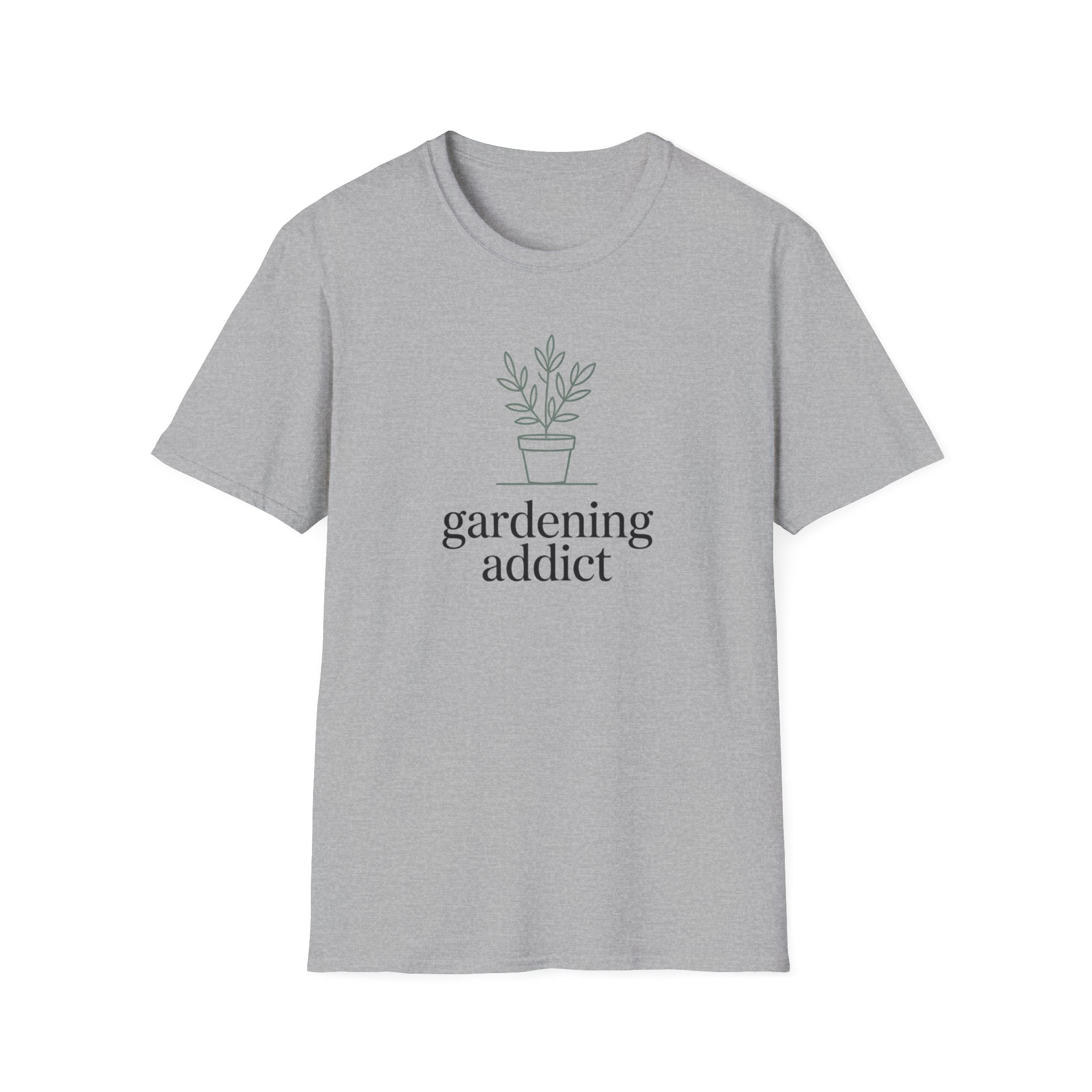 Gardening Addict T-Shirt — Minimal Plant Lover Tee