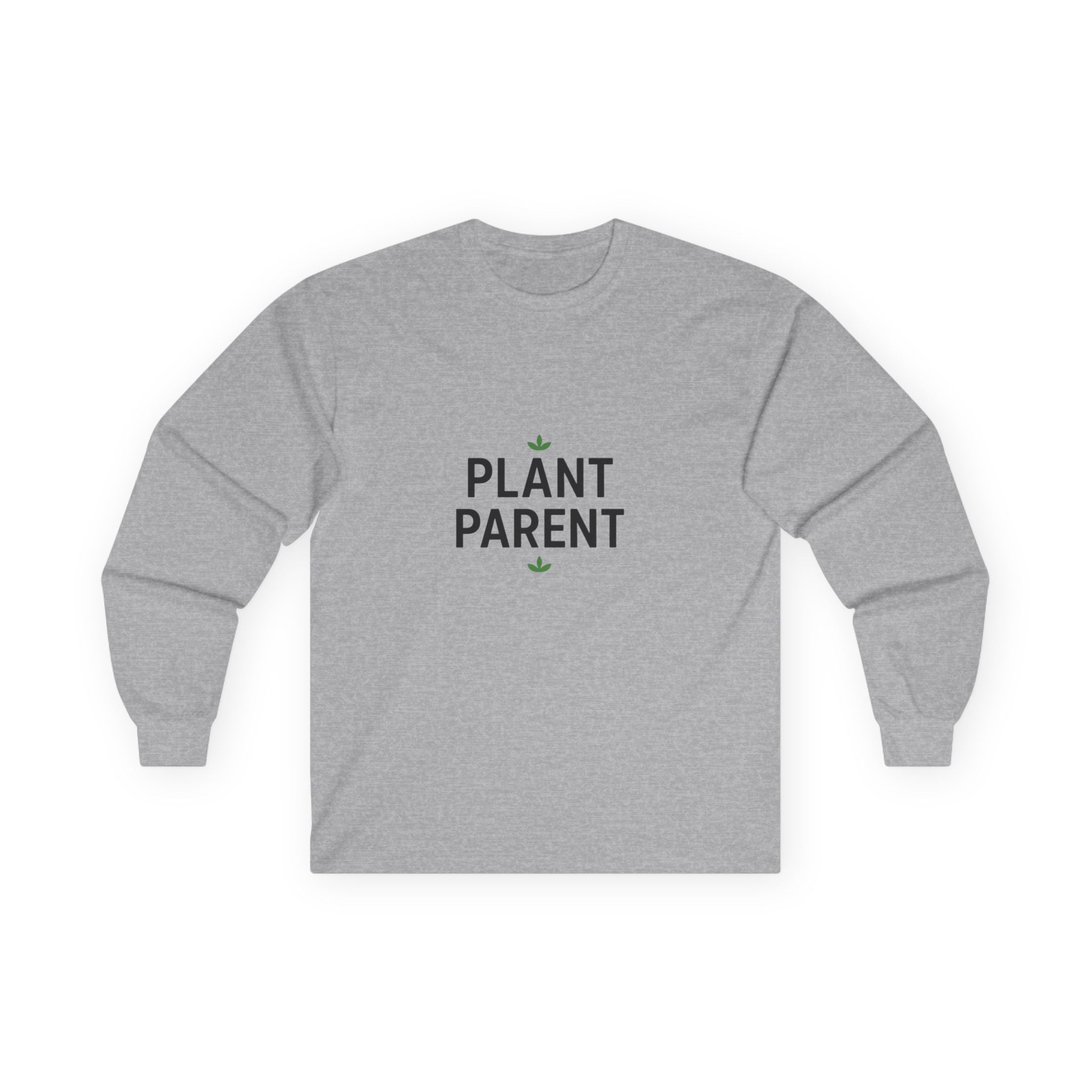 Plant Parent Long Sleeve Tee — Cute Minimalist Plant Lover Shirt