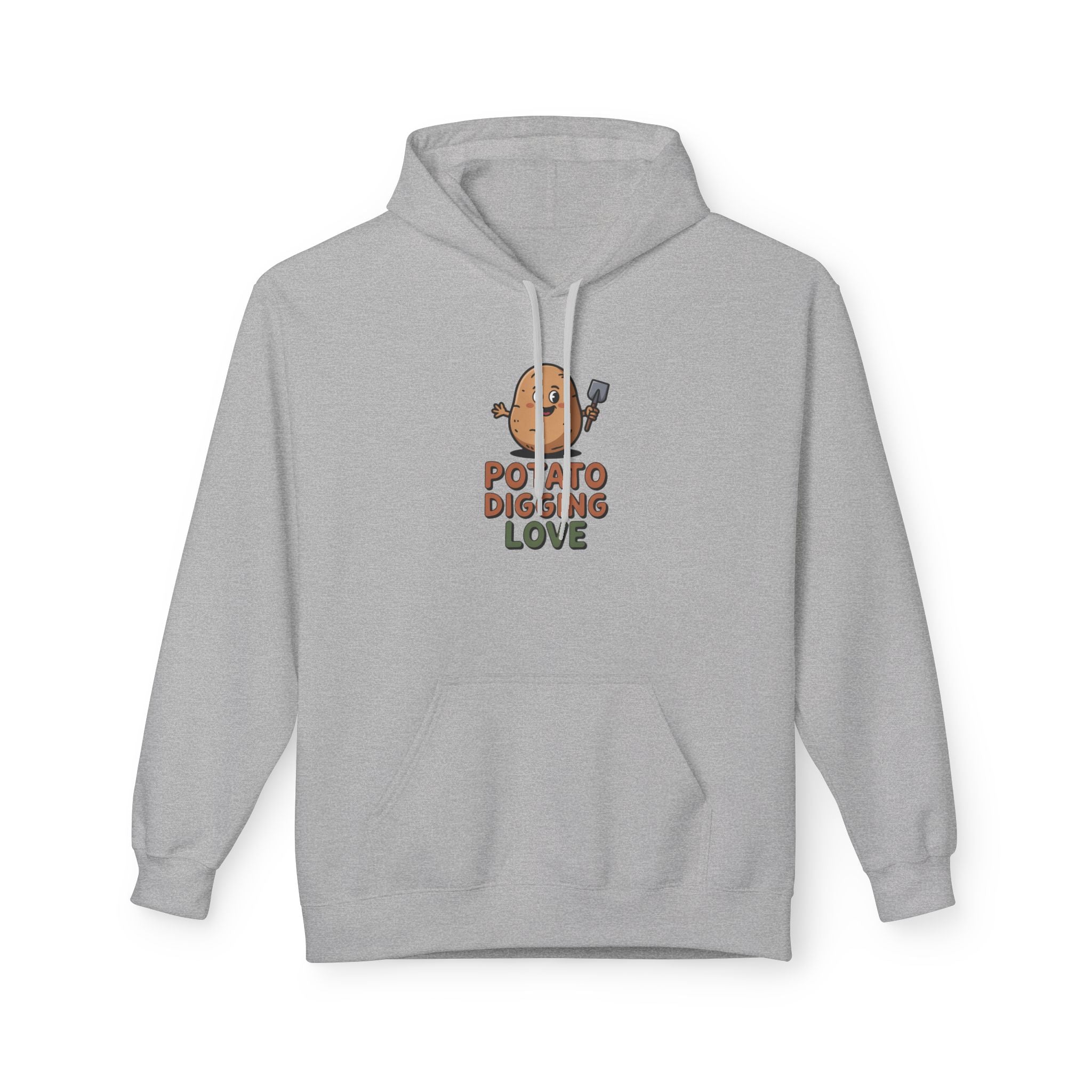 Potato Digging Love Hoodie — Cute Gardener Veggie Graphic Sweatshirt