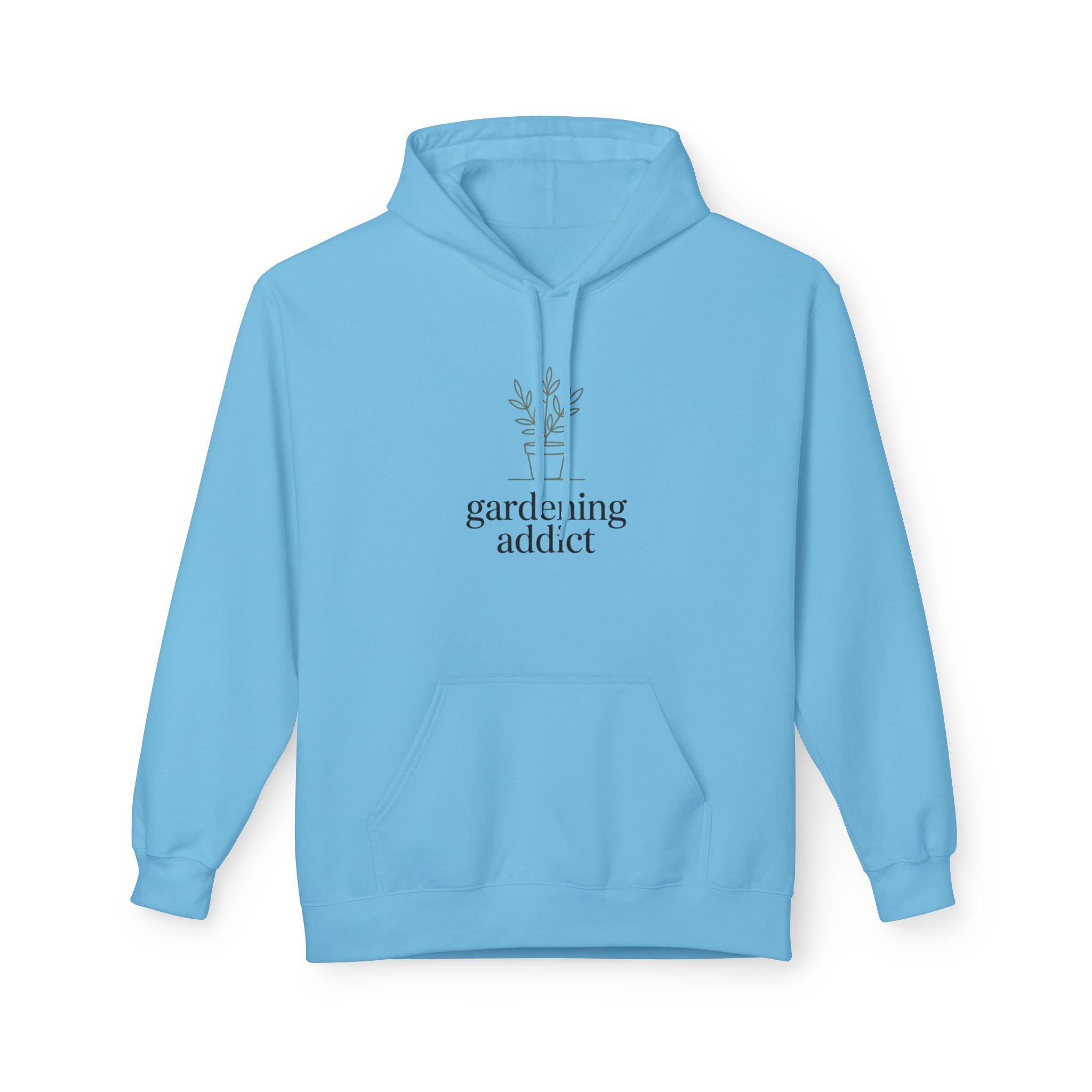 Gardening Addict Hoodie — Minimal Plant Lover Pullover