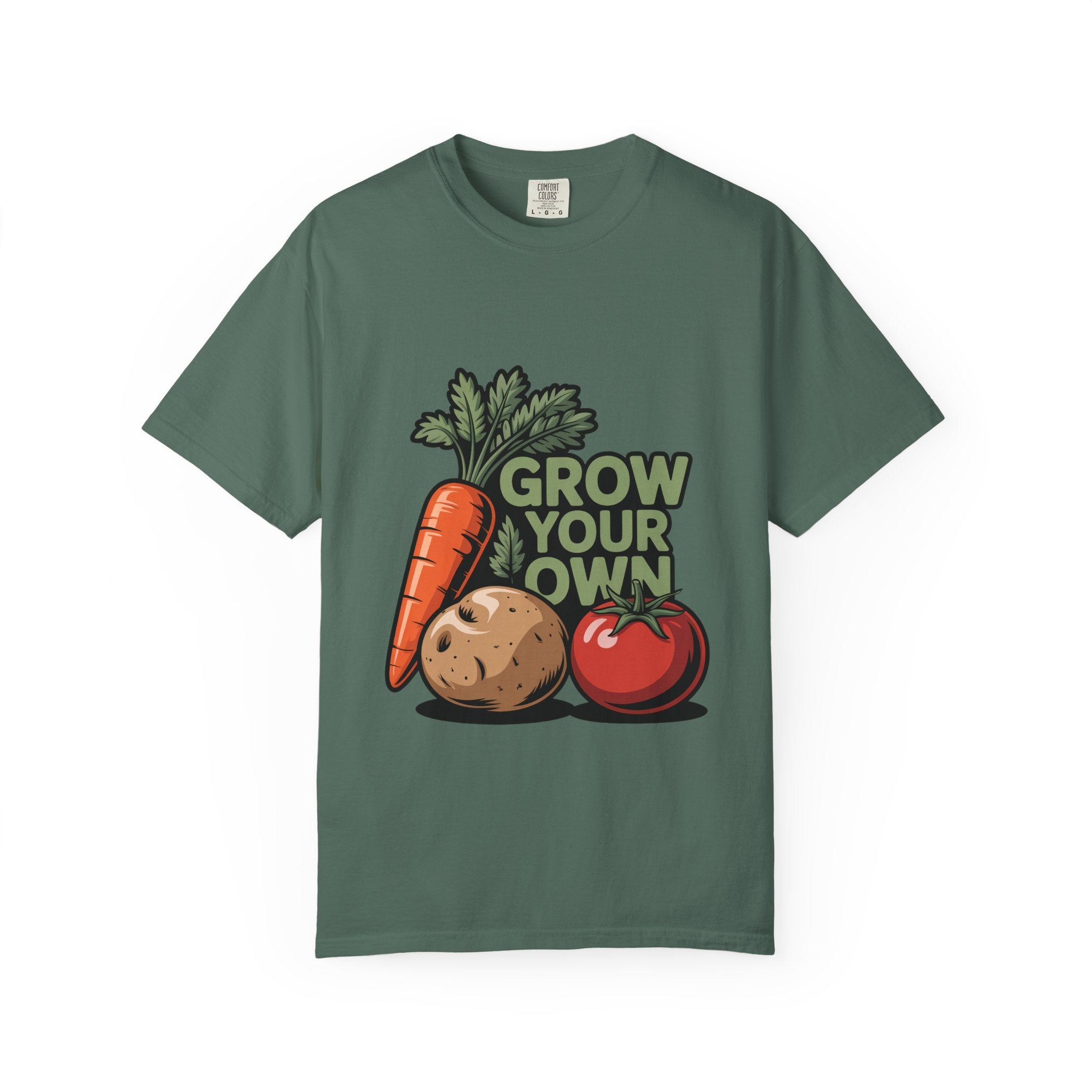 Grow Your Own T-Shirt — Gardening Veggies Graphic Tee