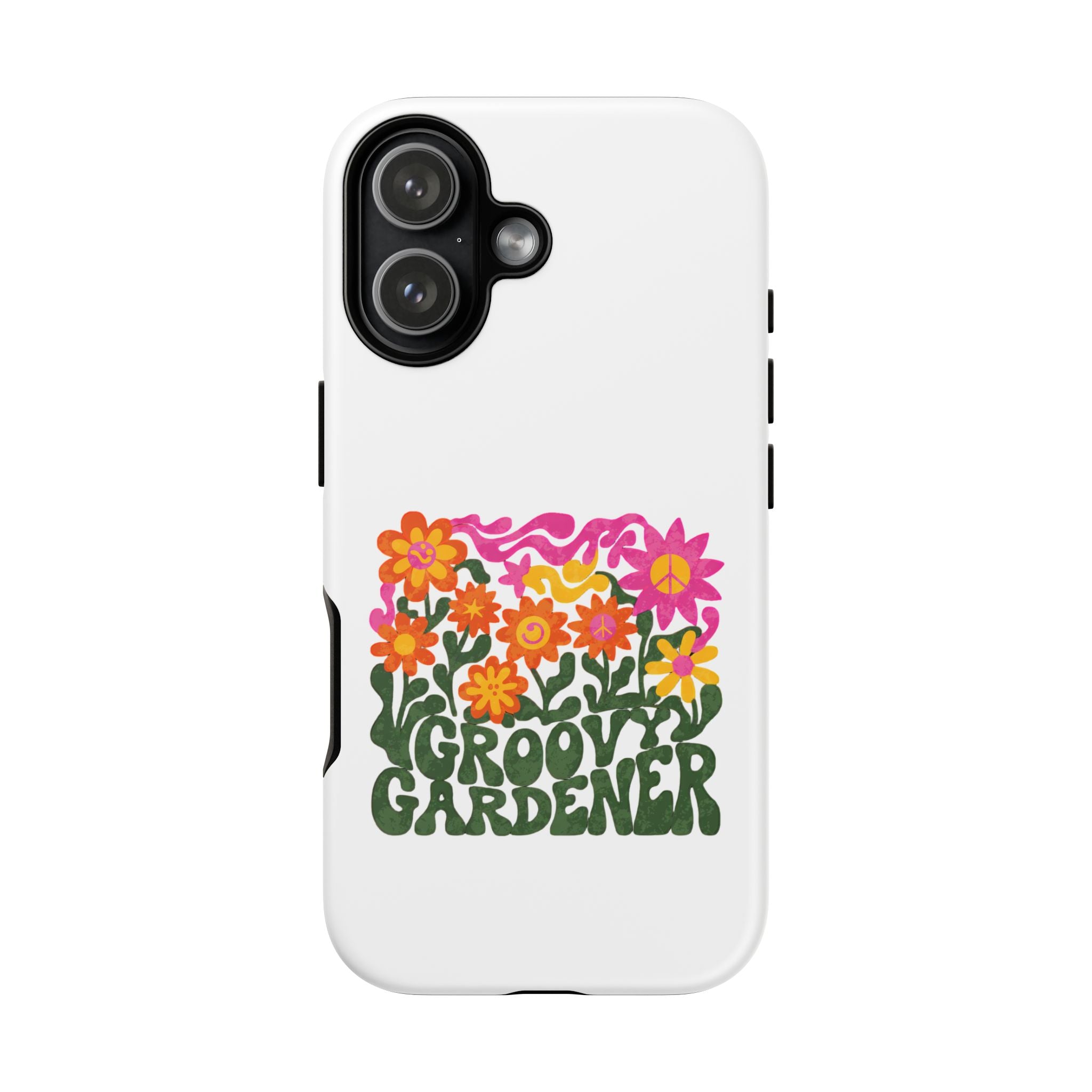 Groovy Gardener Phone Case - Retro Floral iPhone Cover