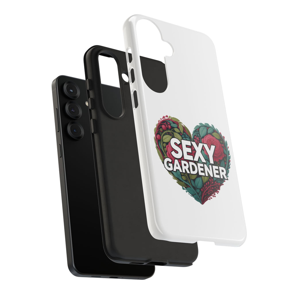 Sexy Gardener Phone Case — Floral Heart Garden Lover Tough Case