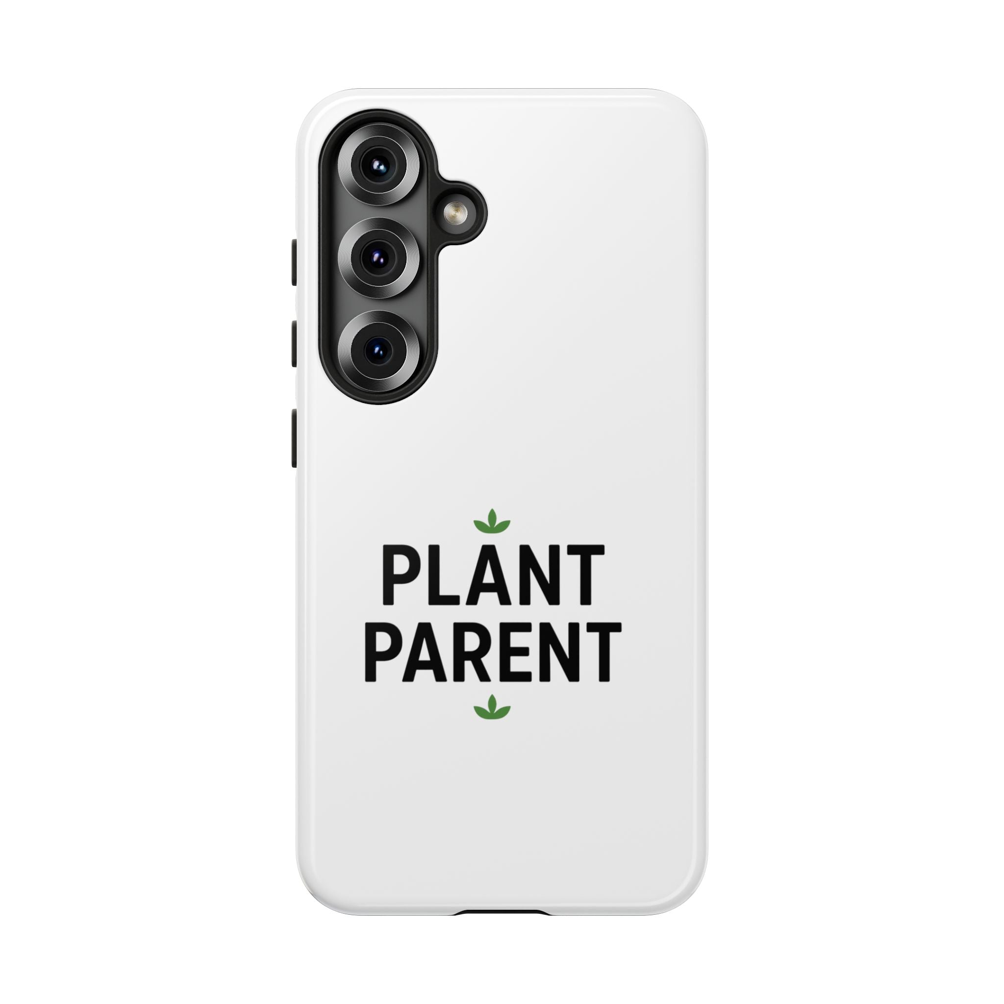 Plant Parent Tough Phone Case – Minimalist Plant Lover Protective Cover