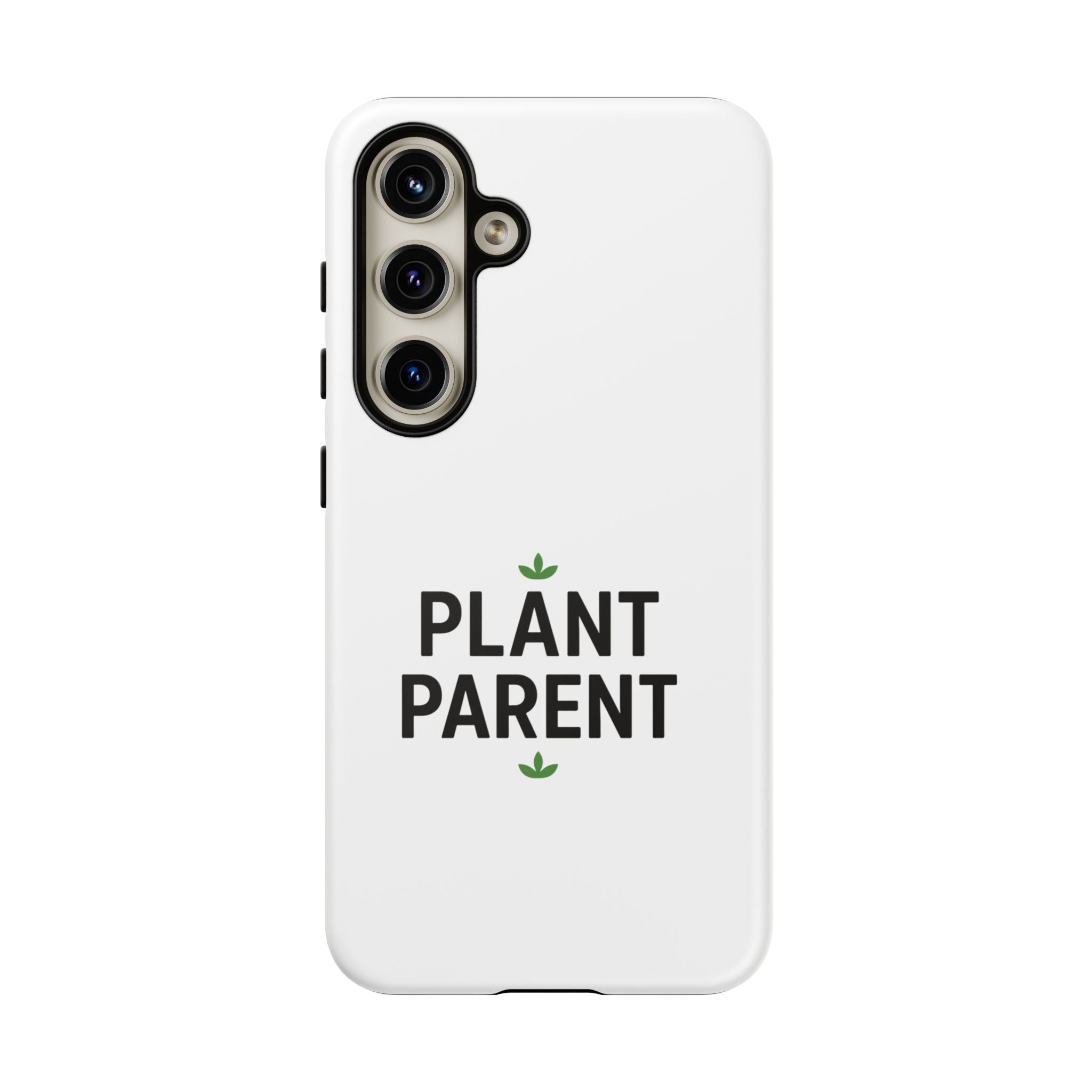 Plant Parent Tough Phone Case – Minimalist Plant Lover Protective Cover