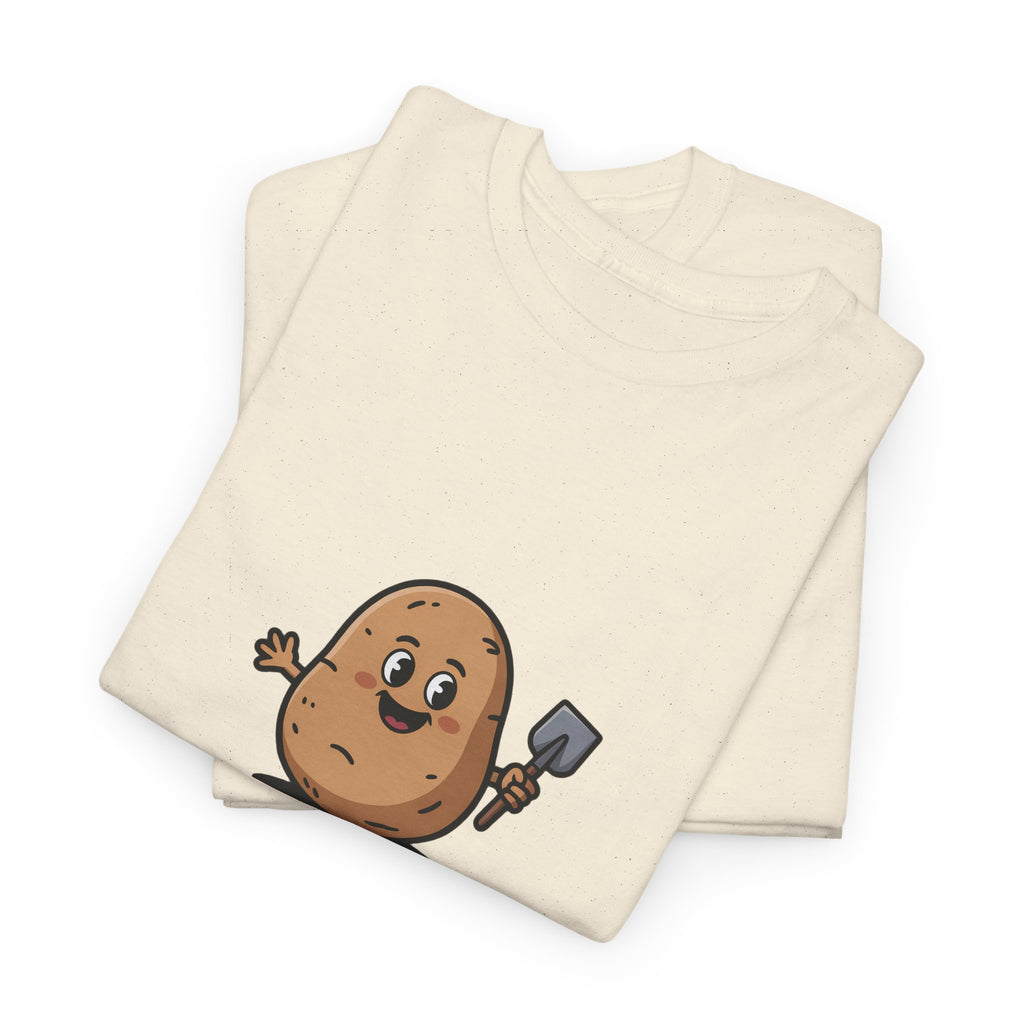 T-Shirt — "Potato Digging Love" Cute Gardening Veggie Tee