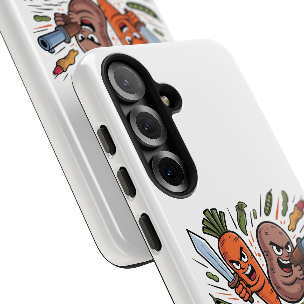 Phone Case — 'Dig For Victory' Veggie Combat Garden Design