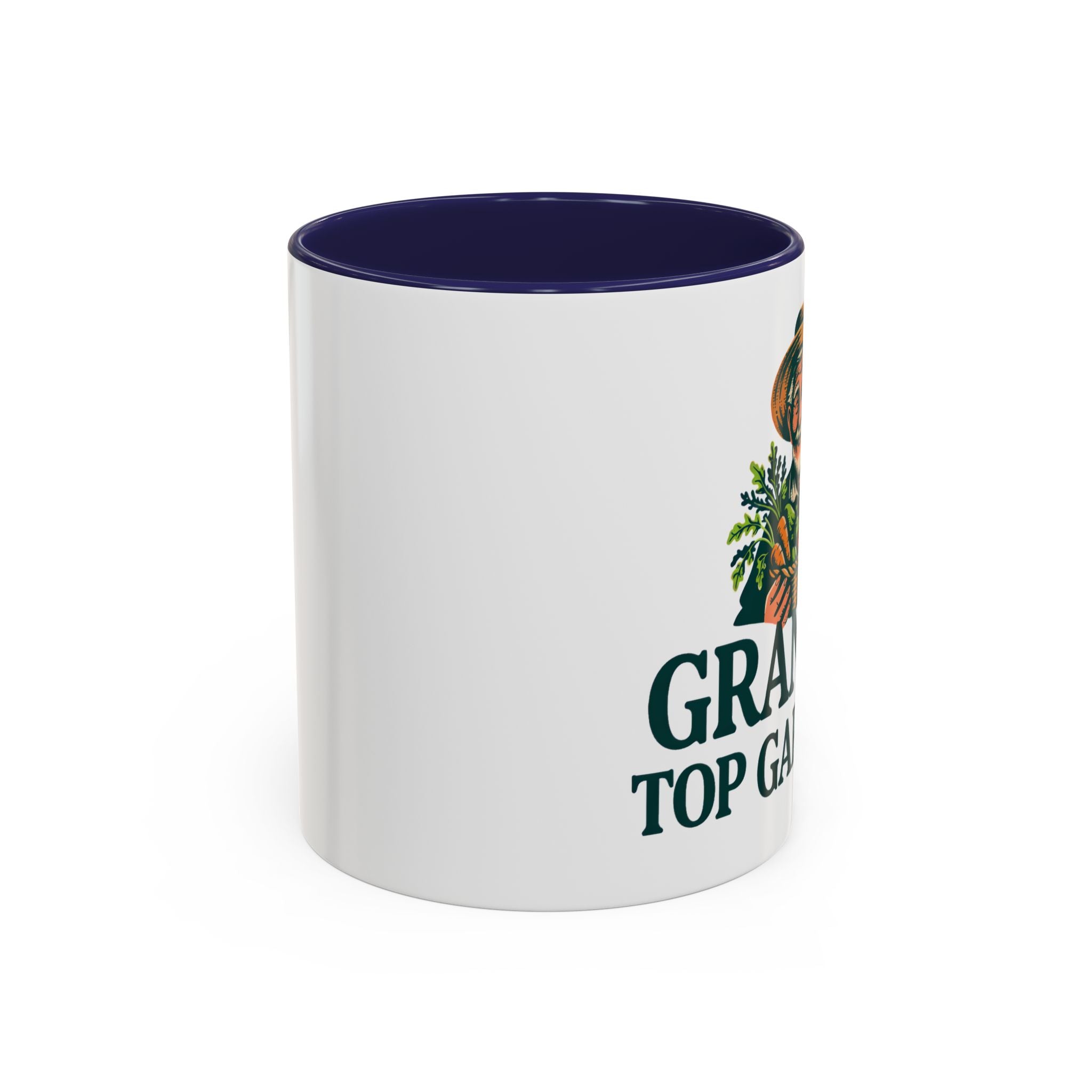 Grandad Top Gardener Accent Coffee Mug — 11/15oz Gift for Gardeners