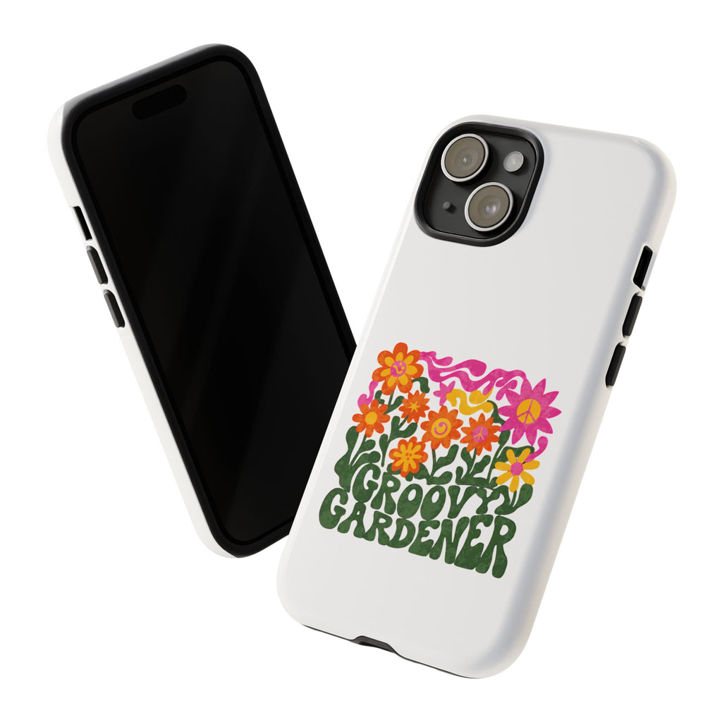 Groovy Gardener Phone Case - Retro Floral iPhone Cover