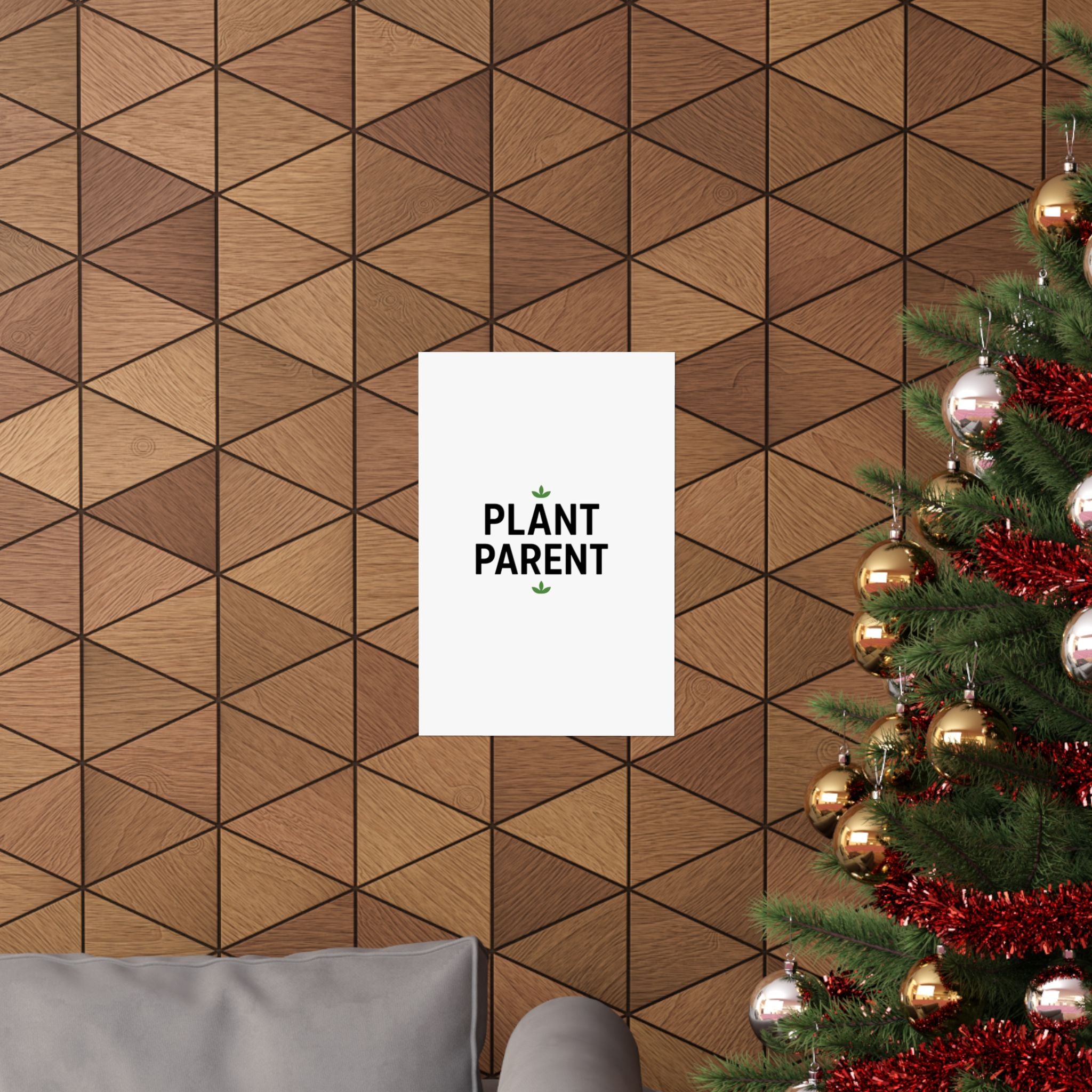 Plant Parent Poster — Minimalist Matte Vertical Wall Art