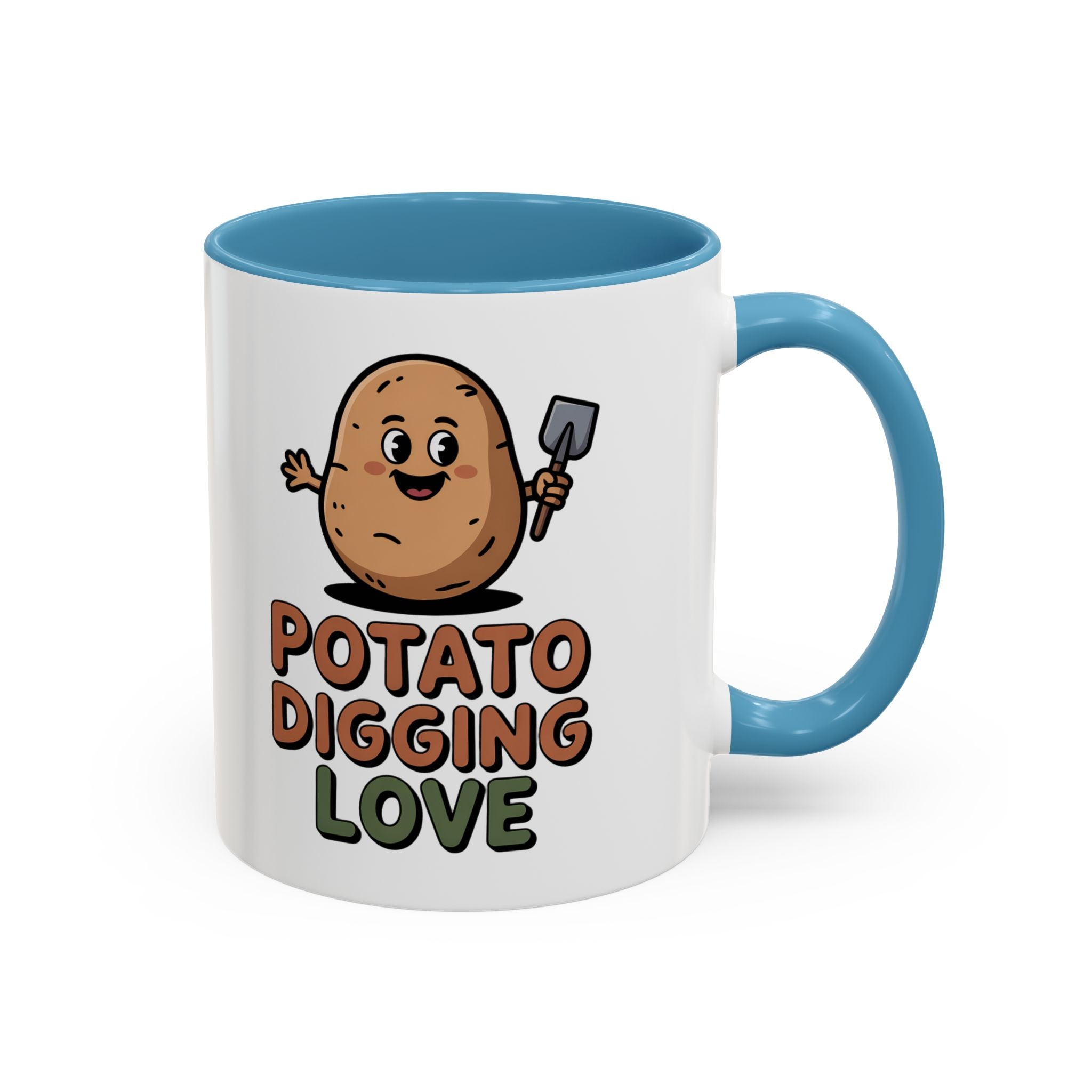 Potato Digging Love Coffee Mug — Cute Gardening Mug (11/15oz)