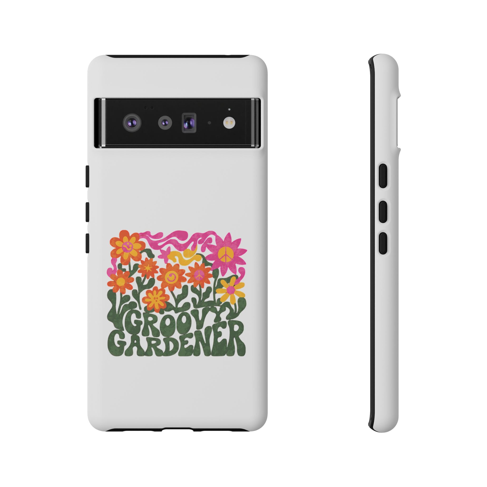 Groovy Gardener Phone Case - Retro Floral iPhone Cover