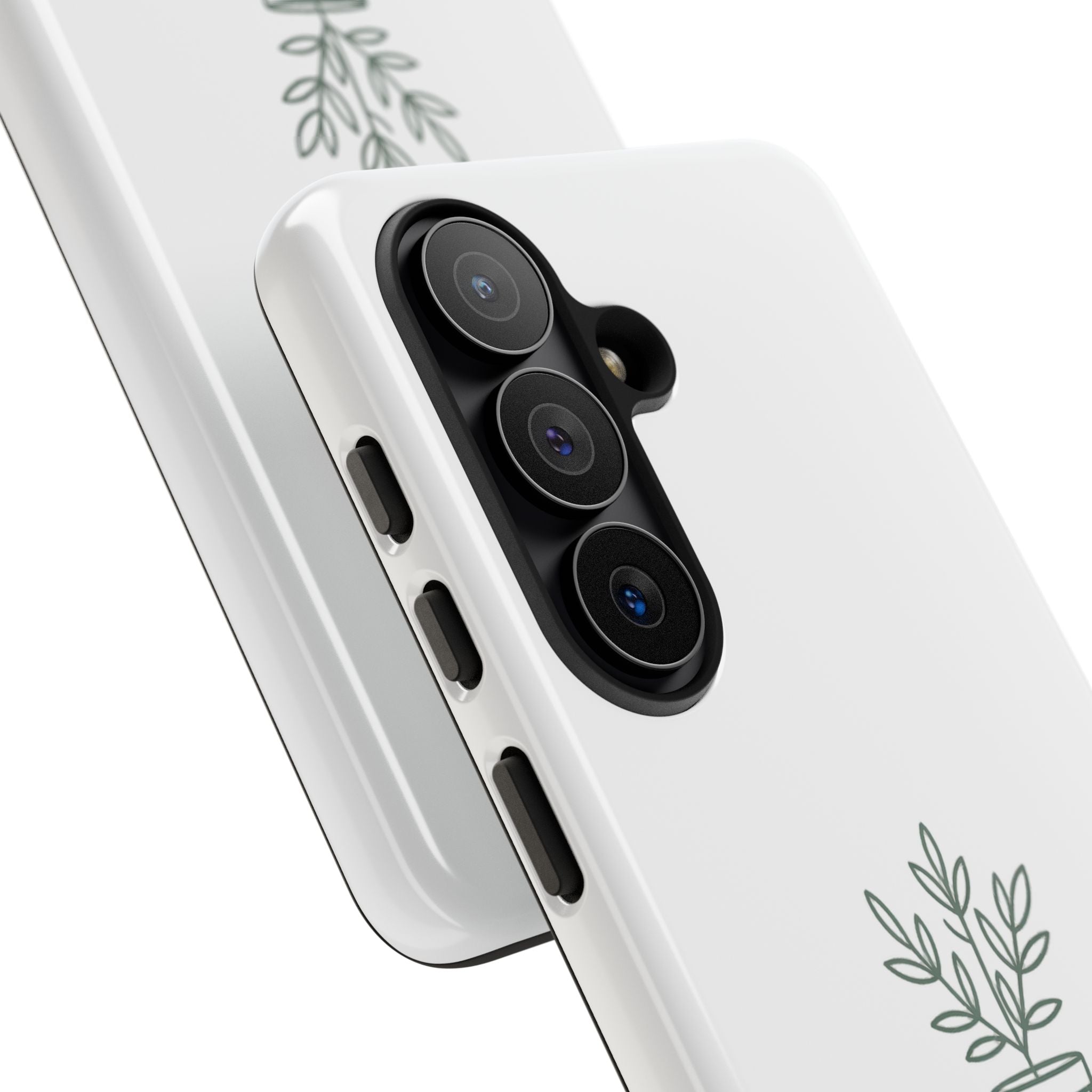 Phone Case — 'gardening addict' Minimal Plant Design