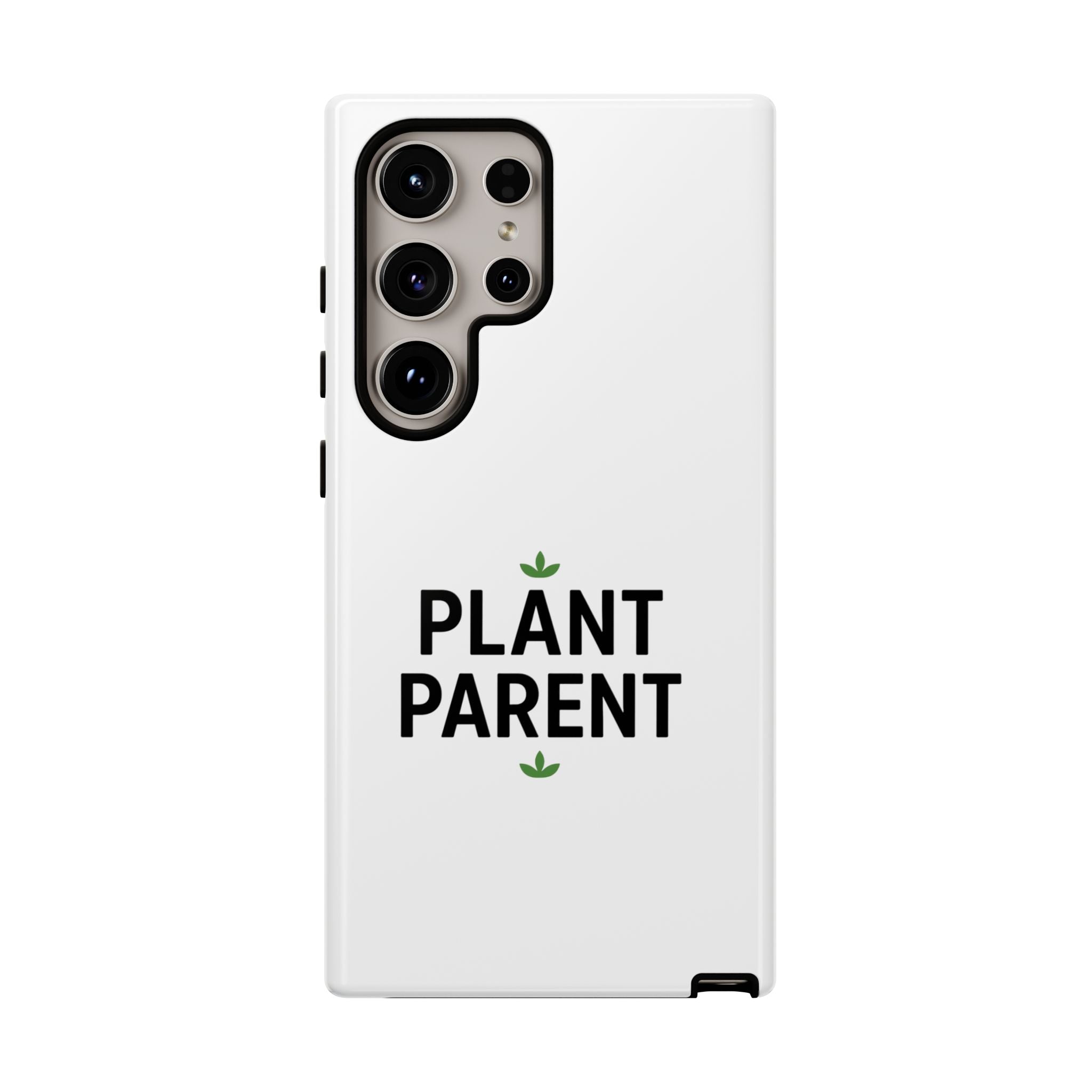Plant Parent Tough Phone Case – Minimalist Plant Lover Protective Cover