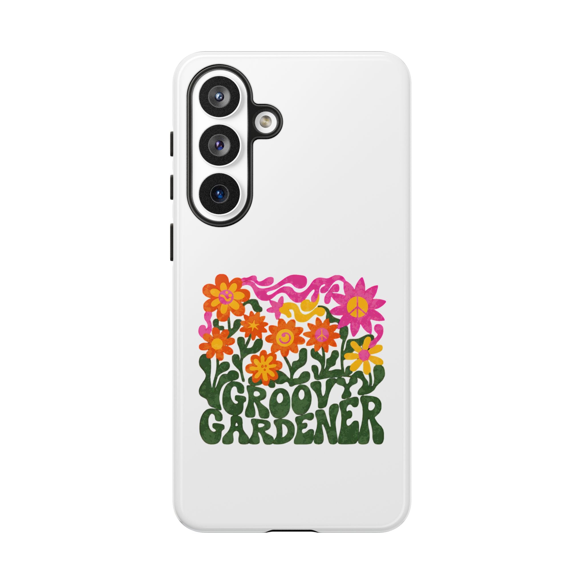 Groovy Gardener Phone Case - Retro Floral iPhone Cover