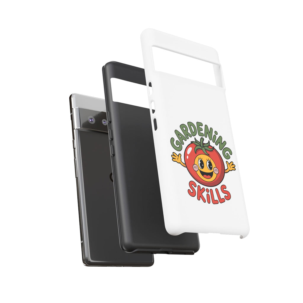 Gardening Skills Phone Case — Cute Tomato Plant Lover Protective Cover
