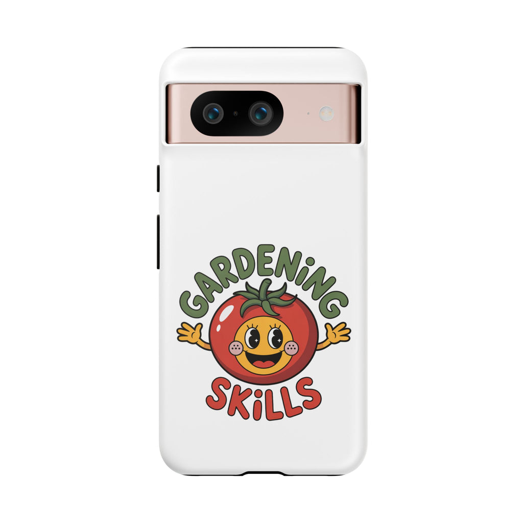 Gardening Skills Phone Case — Cute Tomato Plant Lover Protective Cover