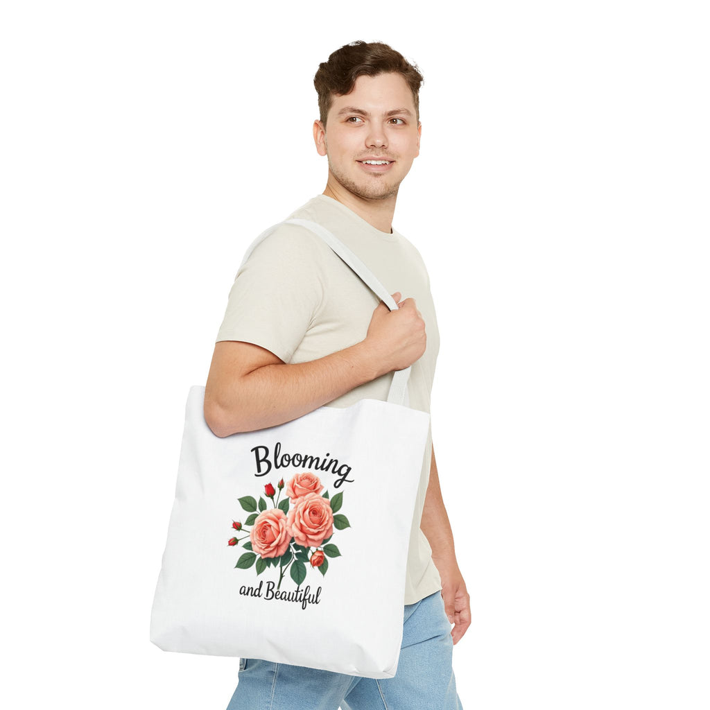 Blooming and Beautiful Floral Tote Bag