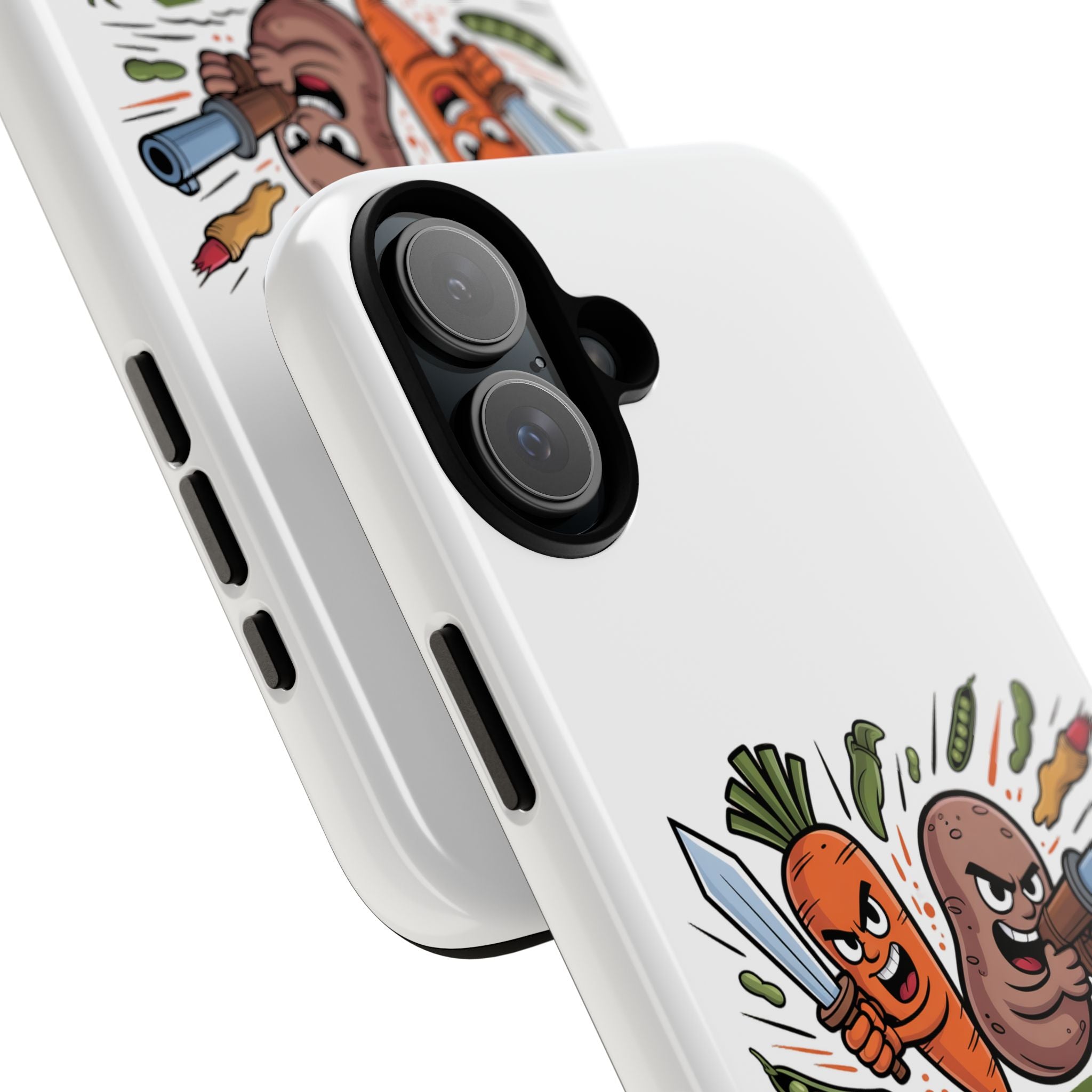 Phone Case — 'Dig For Victory' Veggie Combat Garden Design