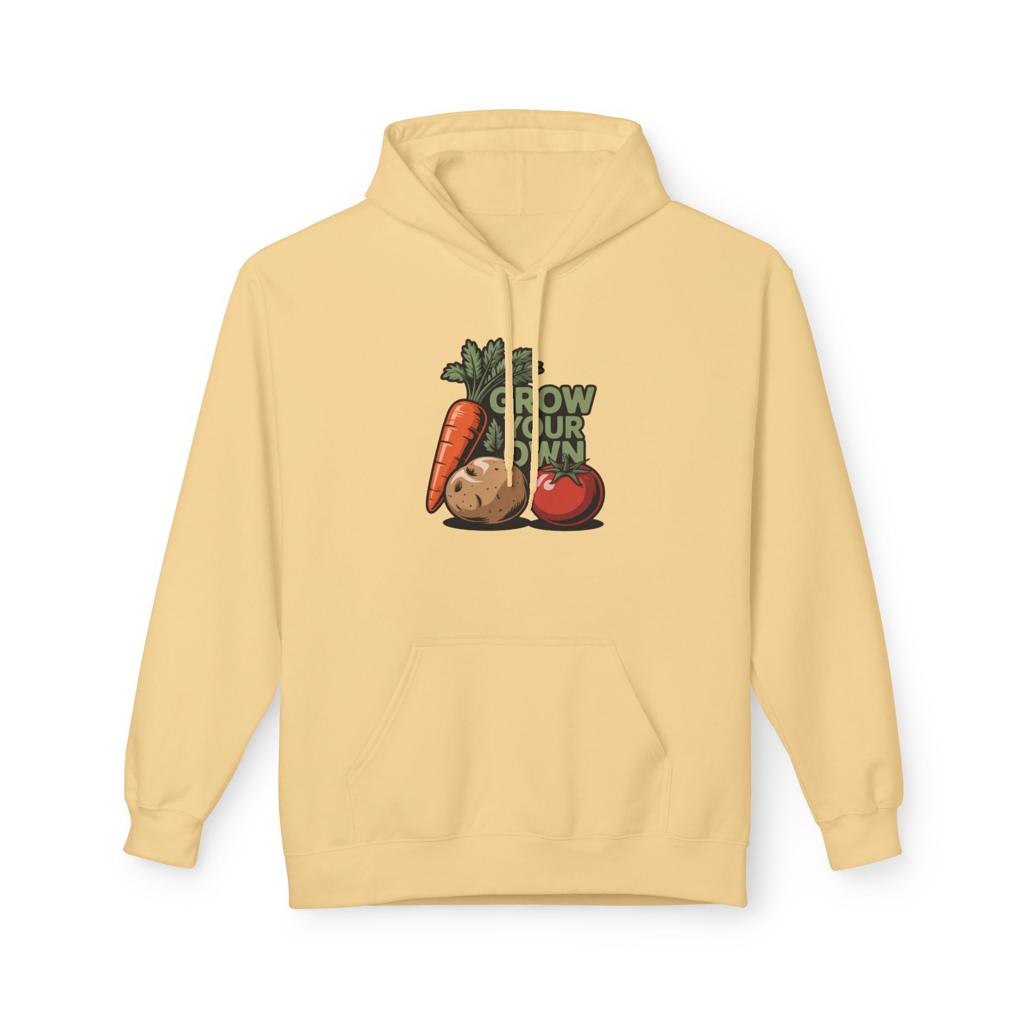 Grow Your Own Hoodie — Cute Veggie Gardening Graphic Hoodie