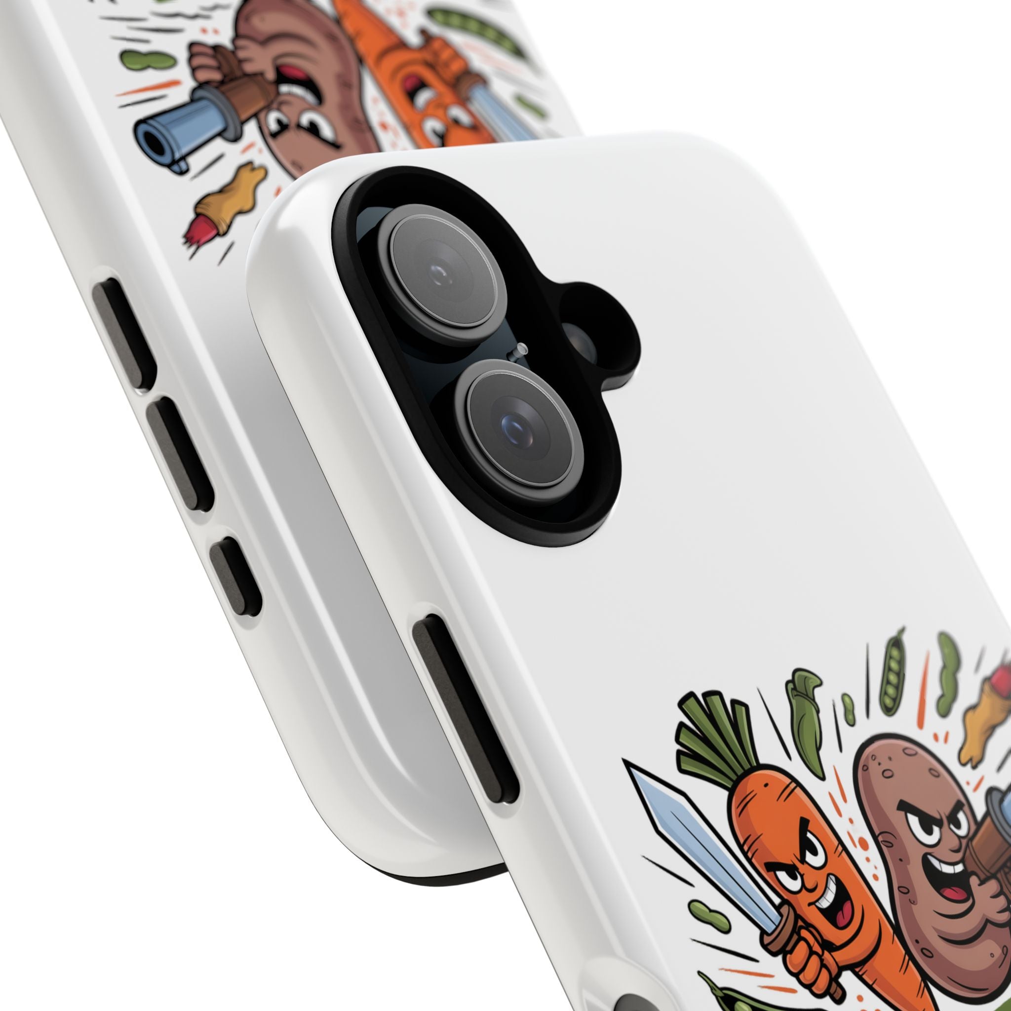 Phone Case — 'Dig For Victory' Veggie Combat Garden Design