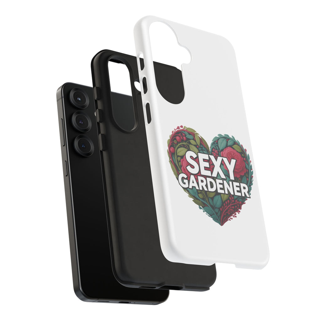 Sexy Gardener Phone Case — Floral Heart Garden Lover Tough Case