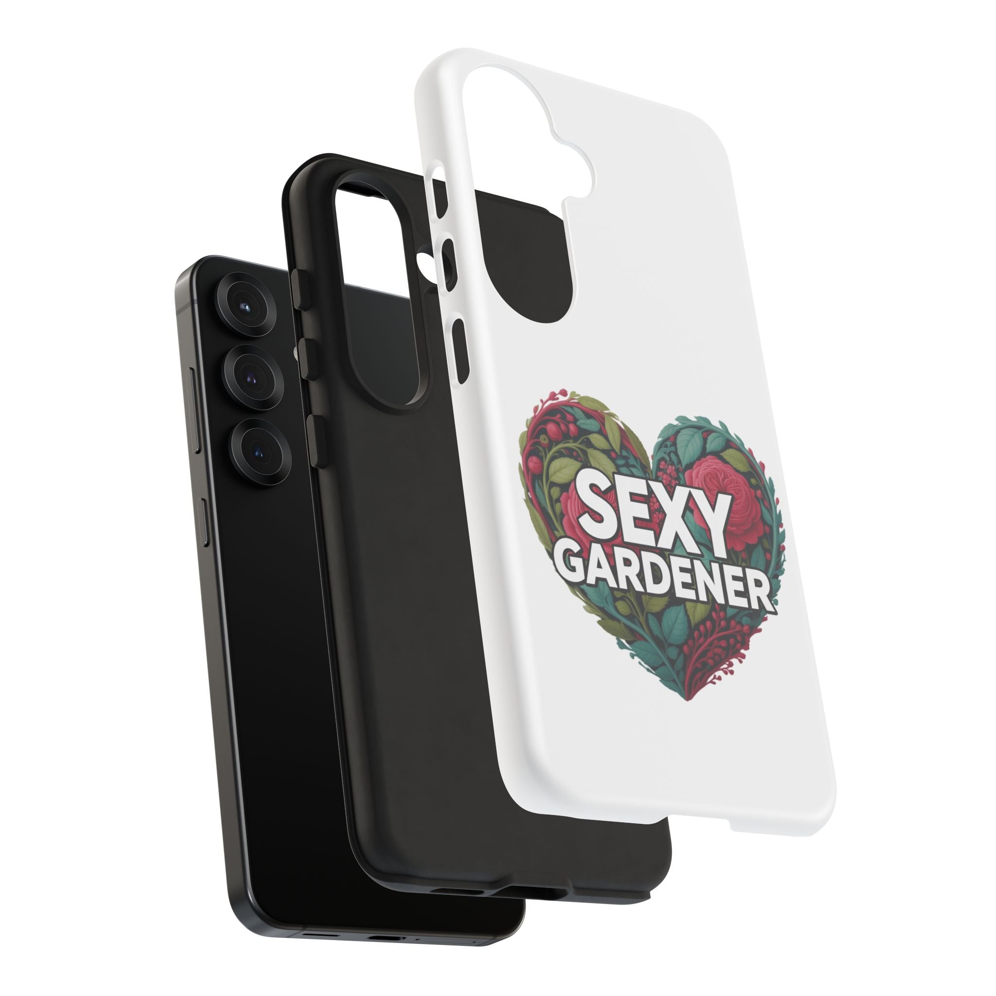 Sexy Gardener Phone Case — Floral Heart Garden Lover Tough Case