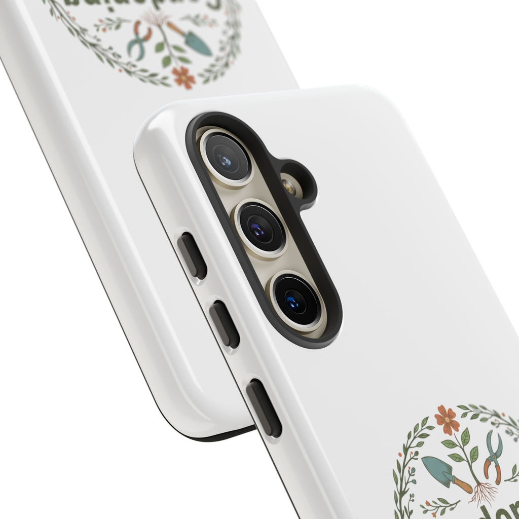 Phone Case — Gardening Addict "Plant • Grow • Repeat" Floral Garden Phone Cover