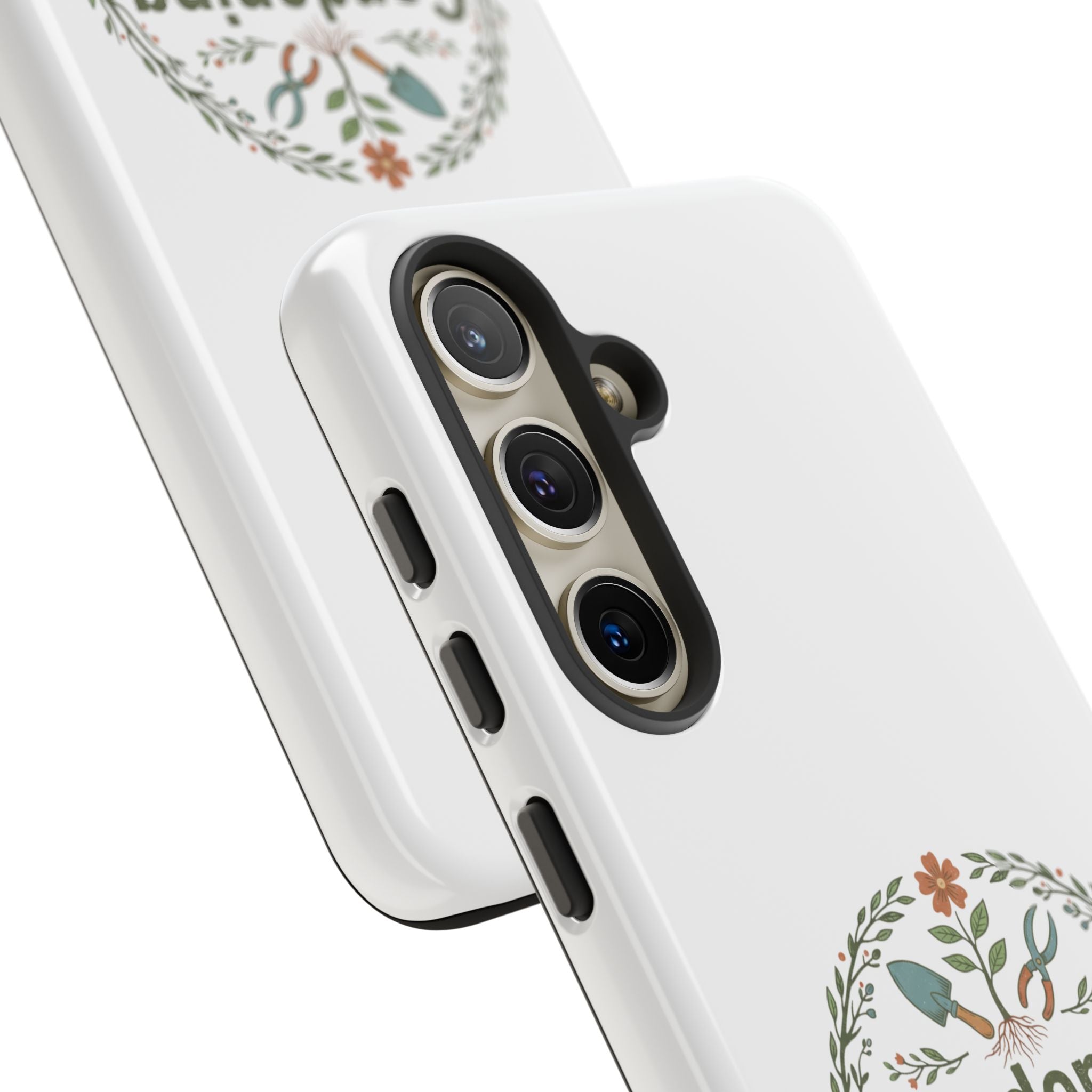 Phone Case — Gardening Addict "Plant • Grow • Repeat" Floral Garden Phone Cover