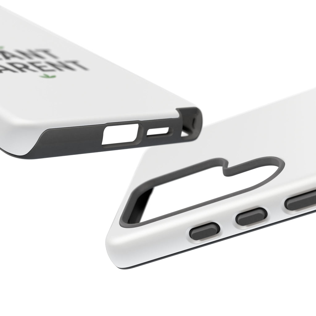 Plant Parent Tough Phone Case – Minimalist Plant Lover Protective Cover