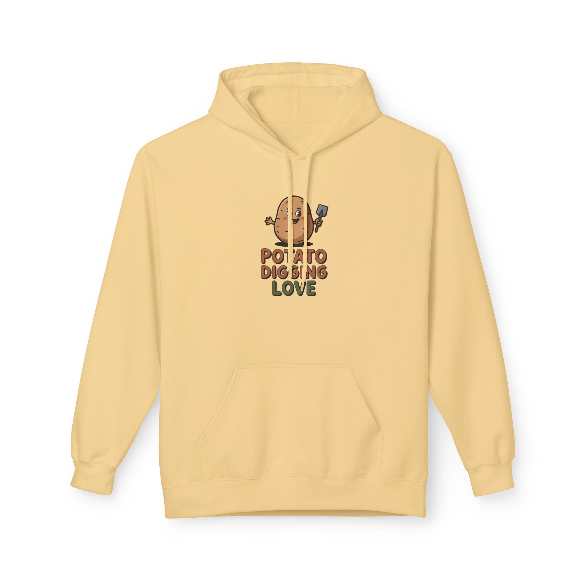 Potato Digging Love Hoodie — Cute Gardener Veggie Graphic Sweatshirt