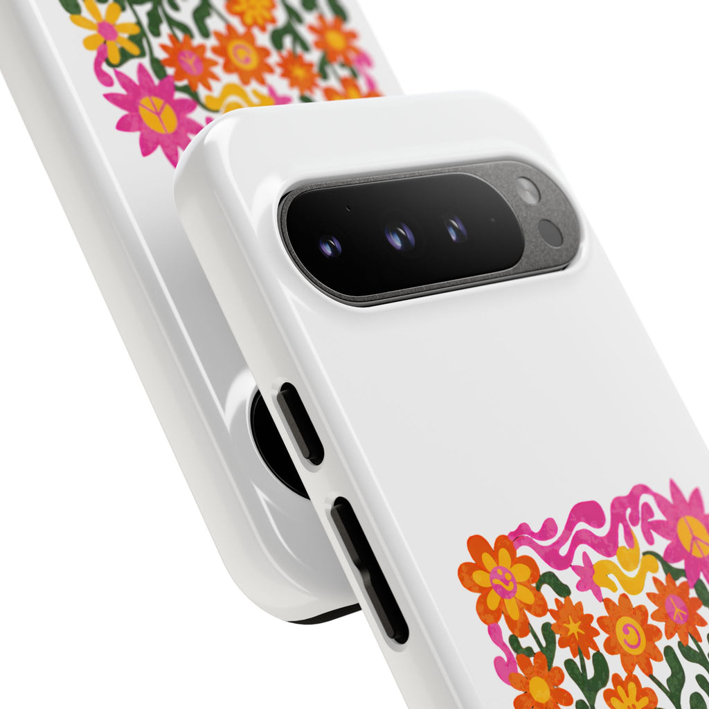Groovy Gardener Phone Case - Retro Floral iPhone Cover