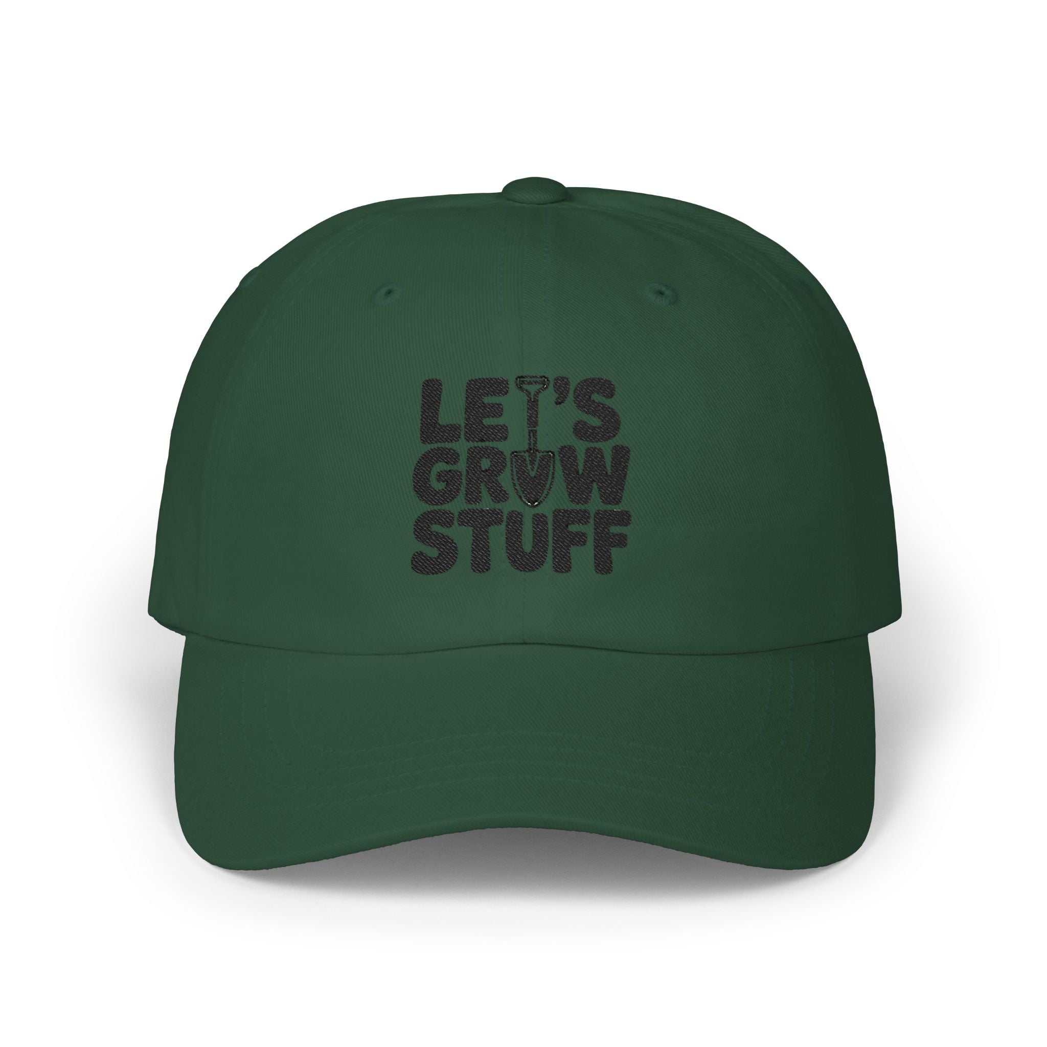 Let's Grow Stuff Dad Cap — Gardening Hat for Plant Lovers