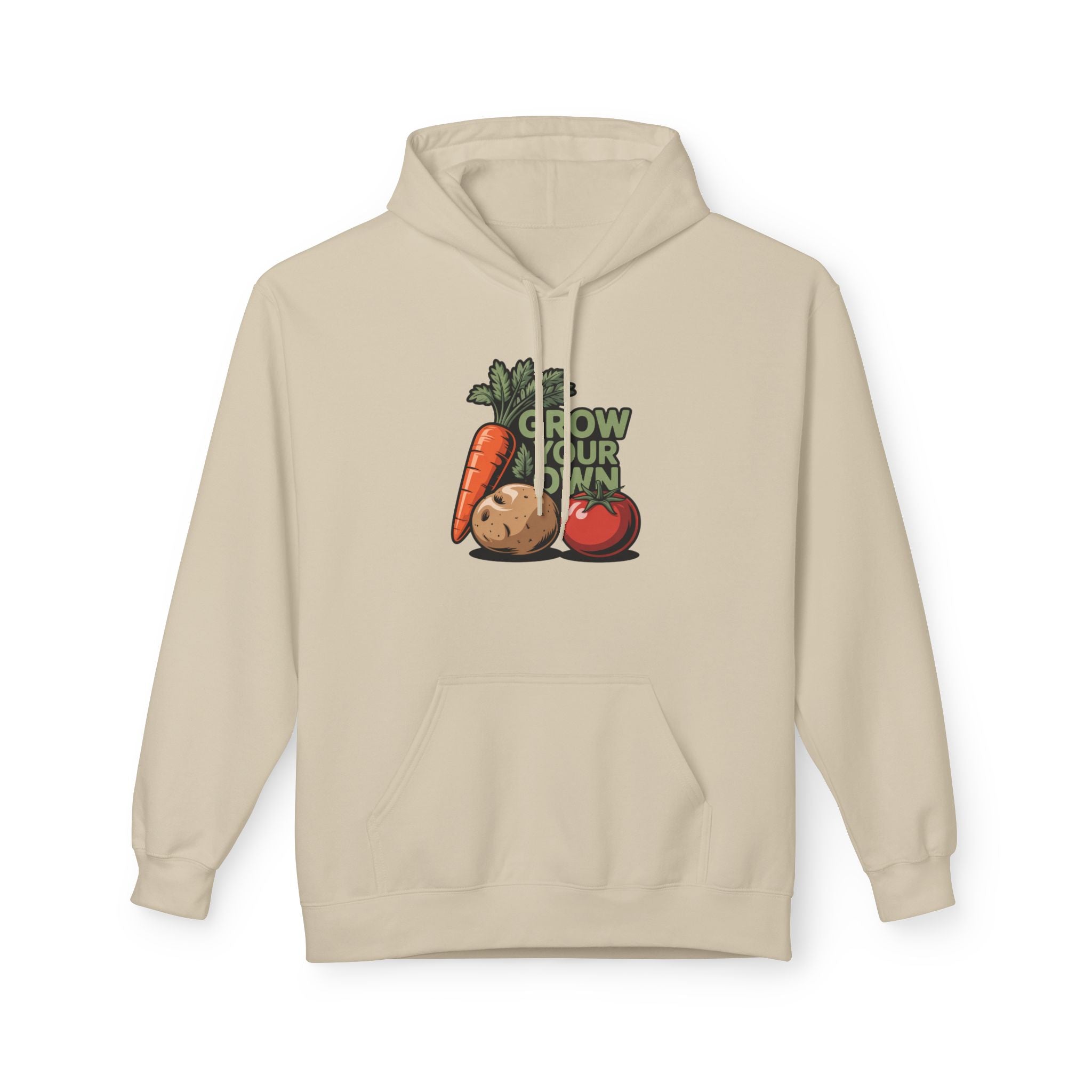 Grow Your Own Hoodie — Cute Veggie Gardening Graphic Hoodie