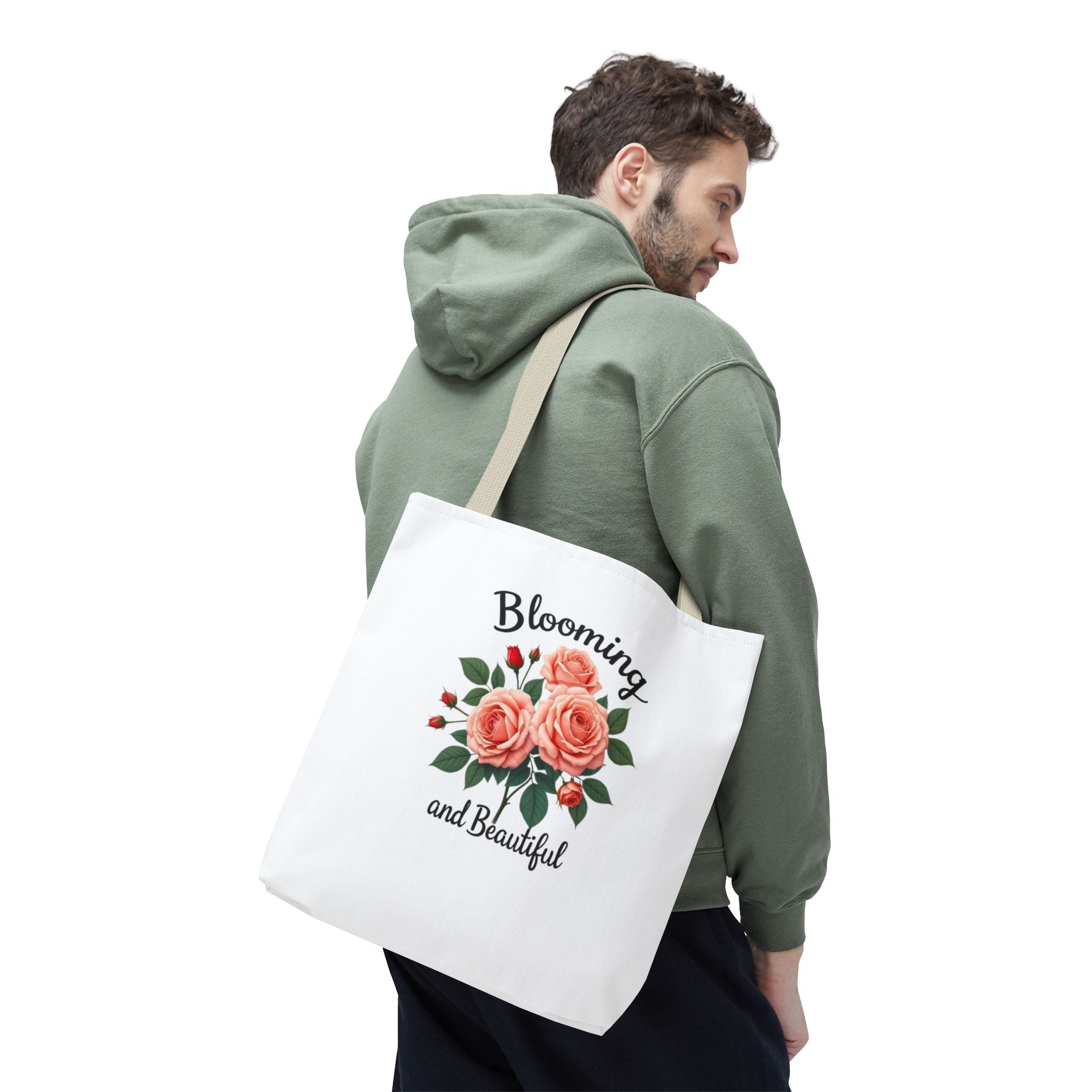 Blooming and Beautiful Floral Tote Bag