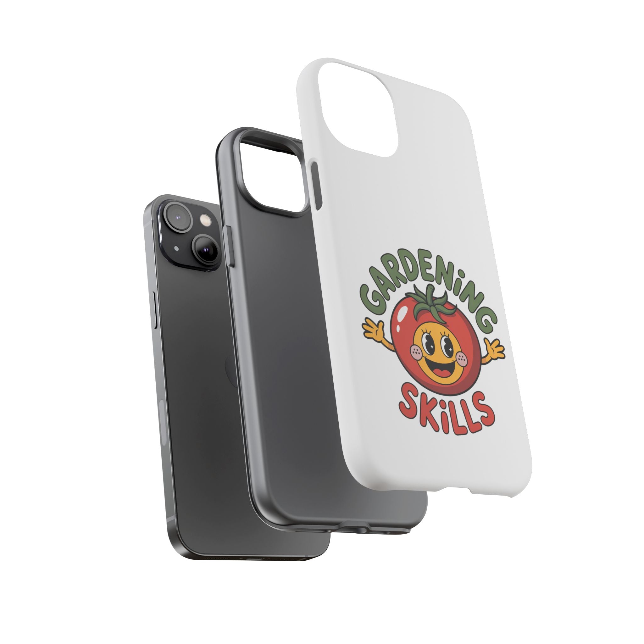 Gardening Skills Phone Case — Cute Tomato Plant Lover Protective Cover