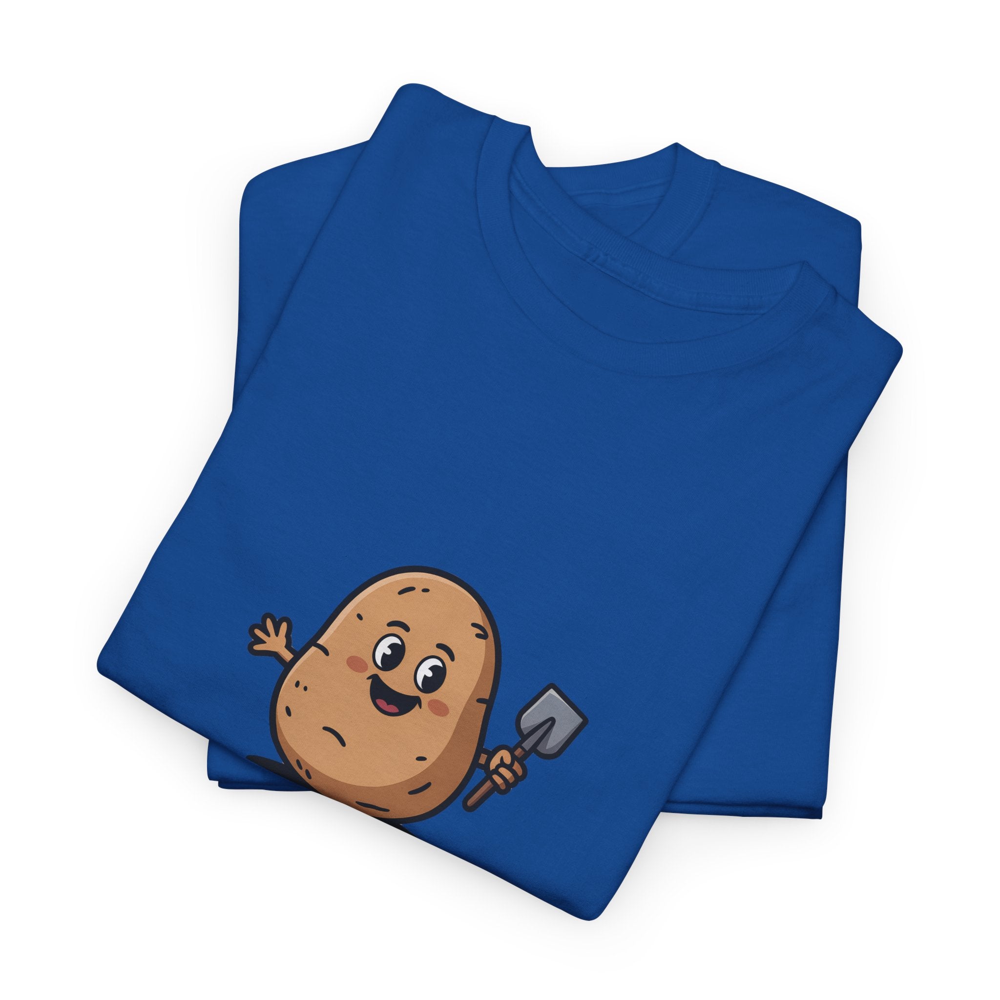 T-Shirt — "Potato Digging Love" Cute Gardening Veggie Tee